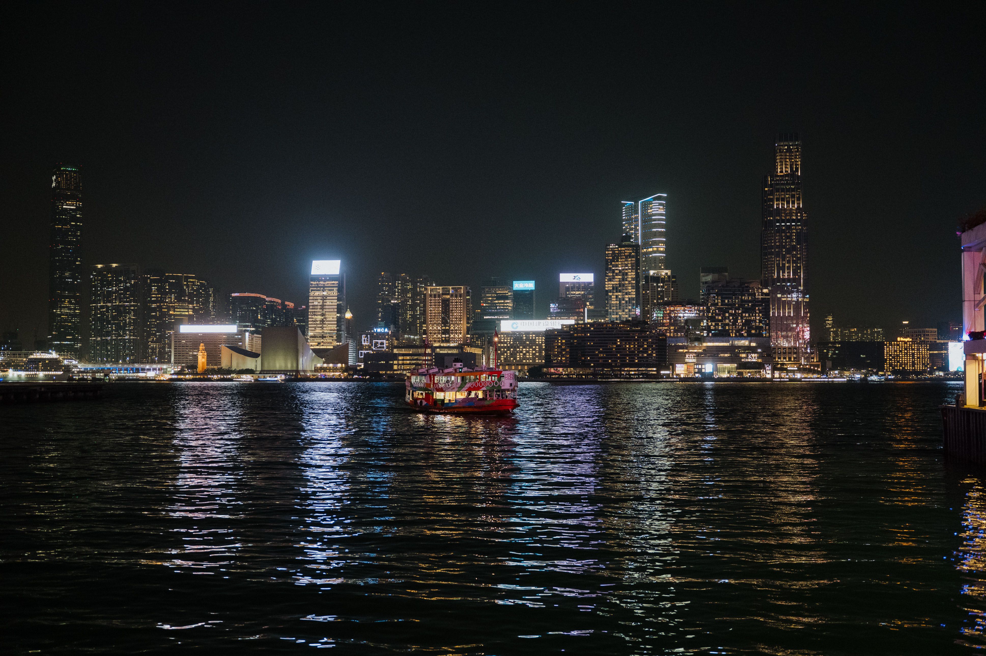 Hong Kong Skyline city skyline wallpaper, 3874x2580