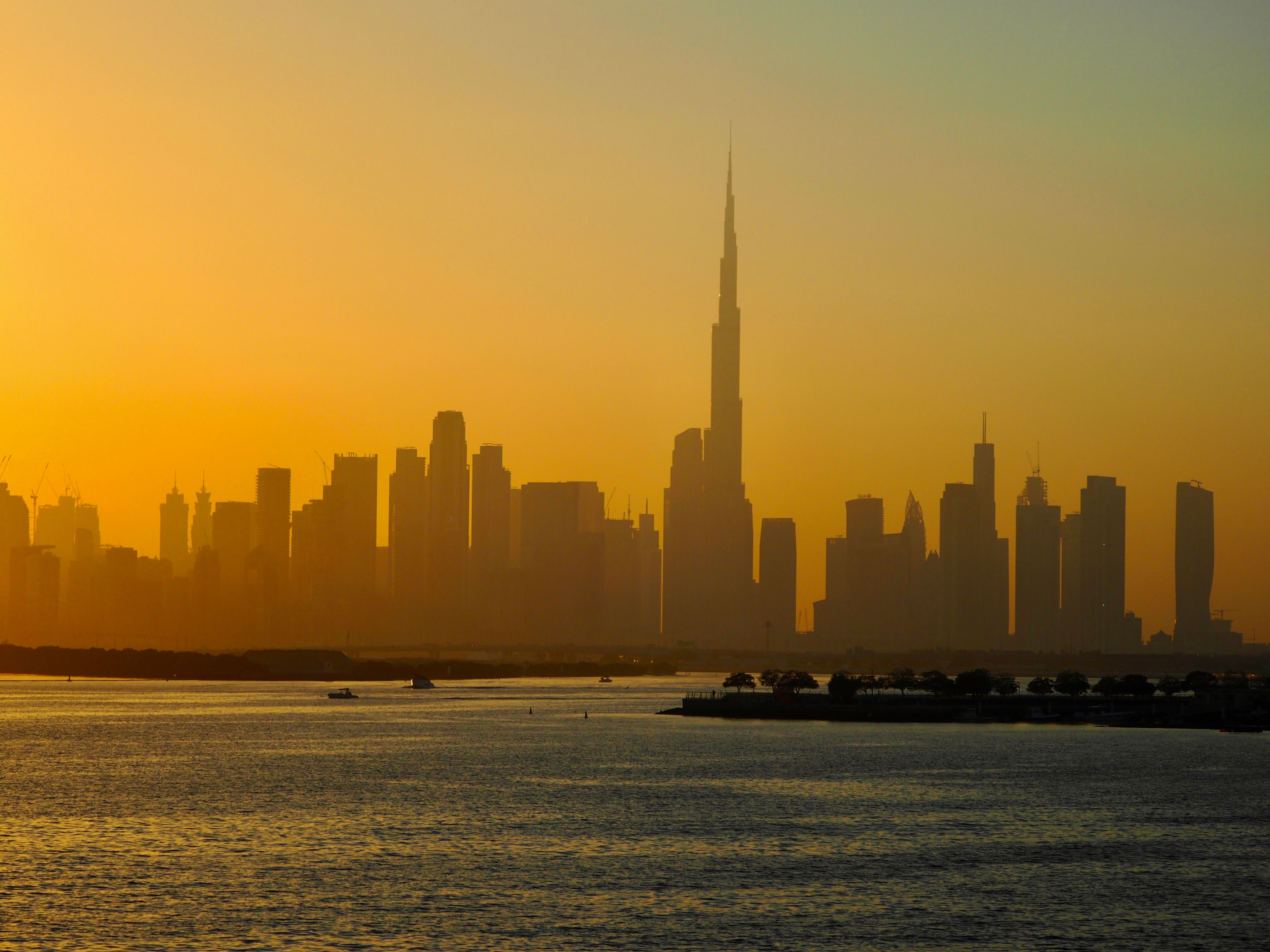 Dubai Skyline city skyline wallpaper, 5184x3888