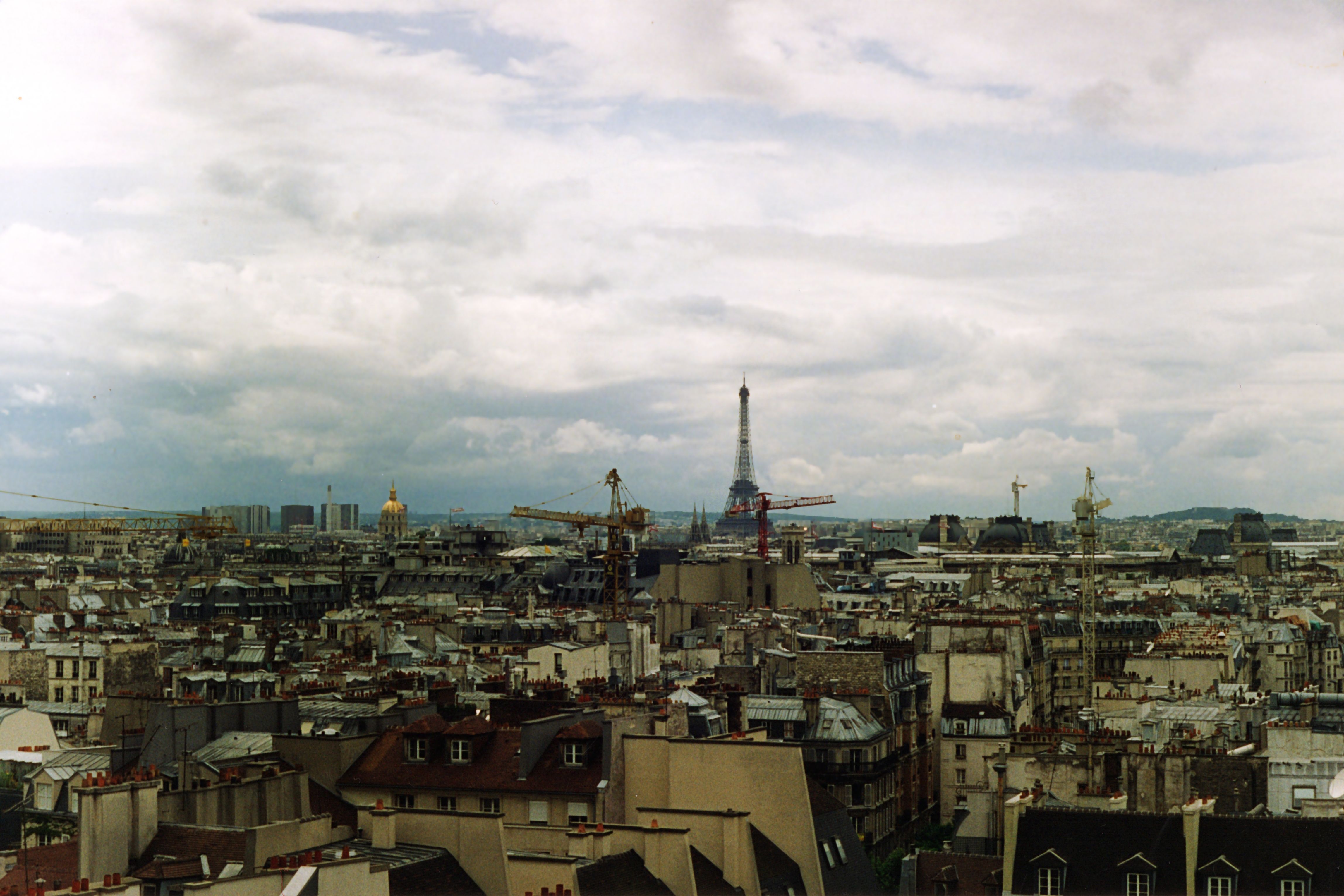 Paris Skyline city skyline wallpaper, 4593x3062