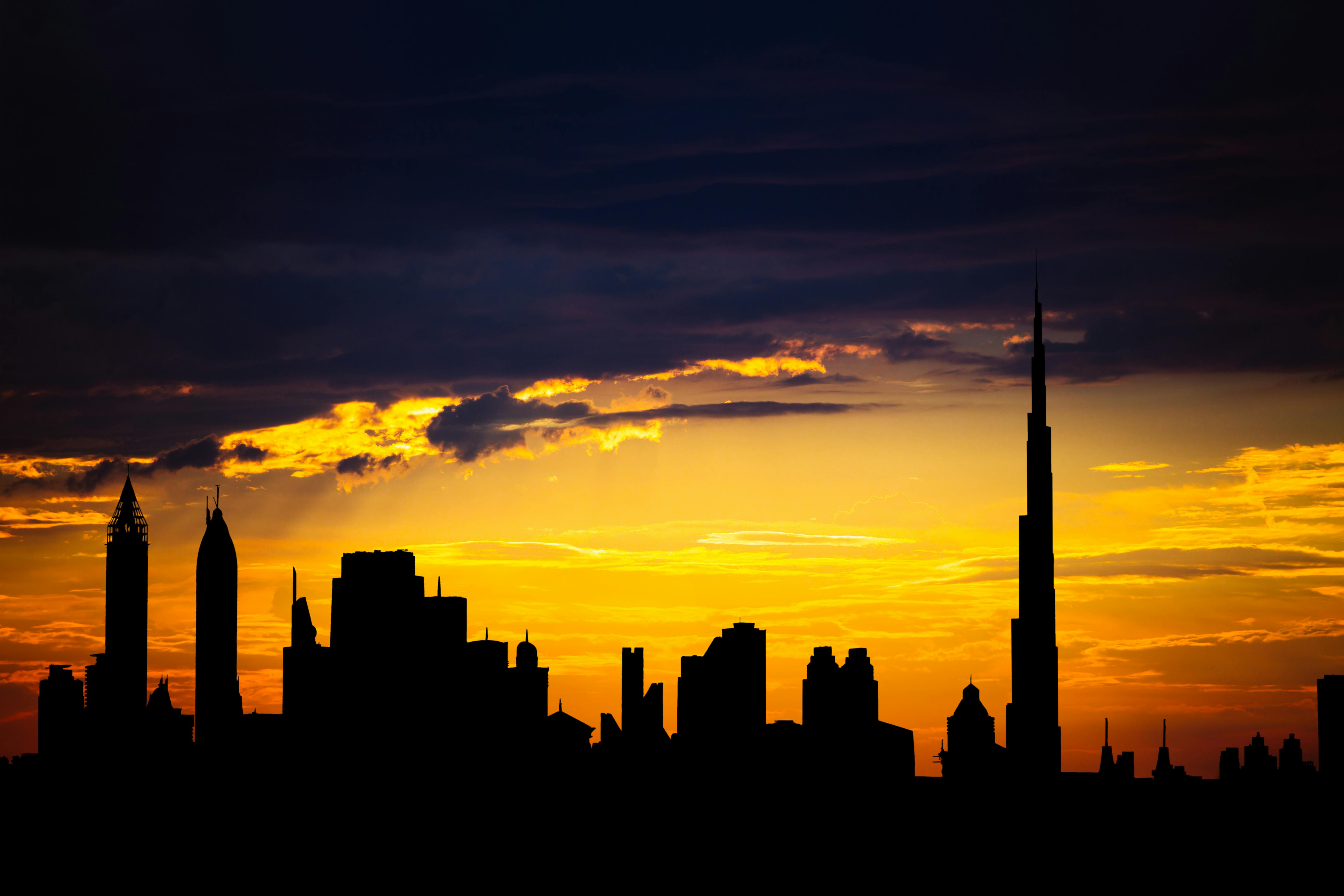 City Skyline city skyline wallpaper, 5760x3840