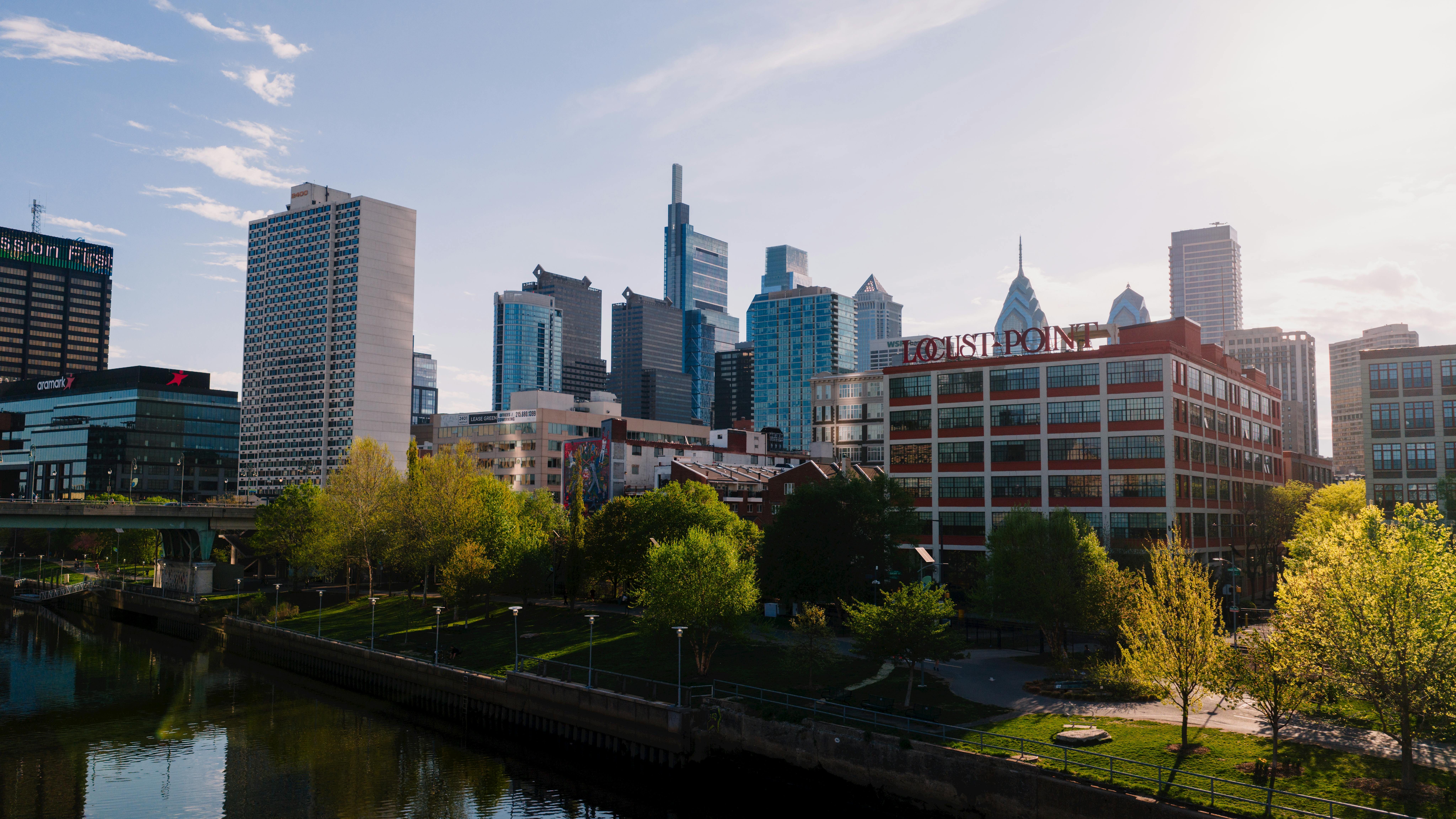 Downtown Skyline city skyline wallpaper, 8192x4608