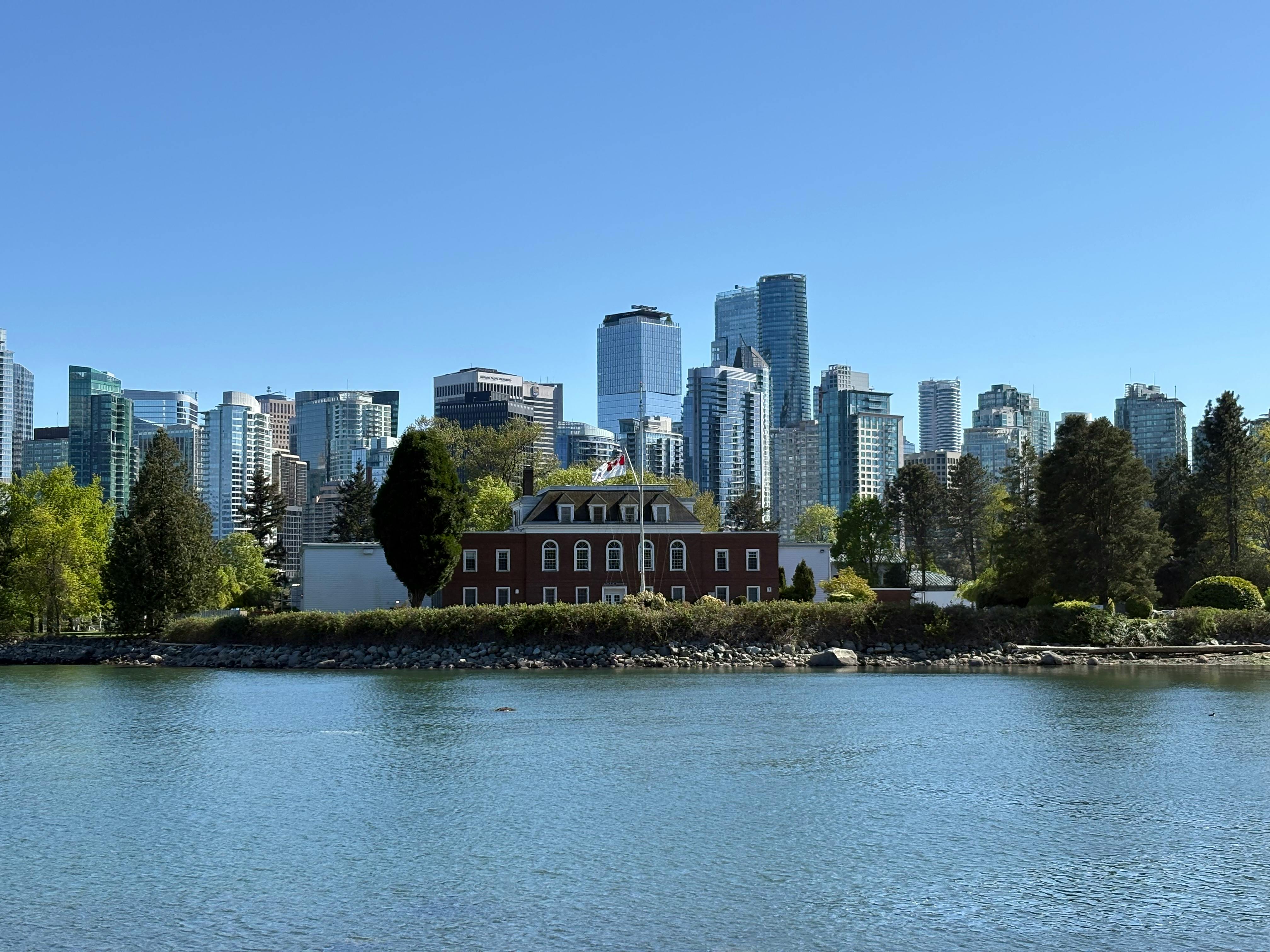 Vancouver, BC city skyline wallpaper, 4032x3024