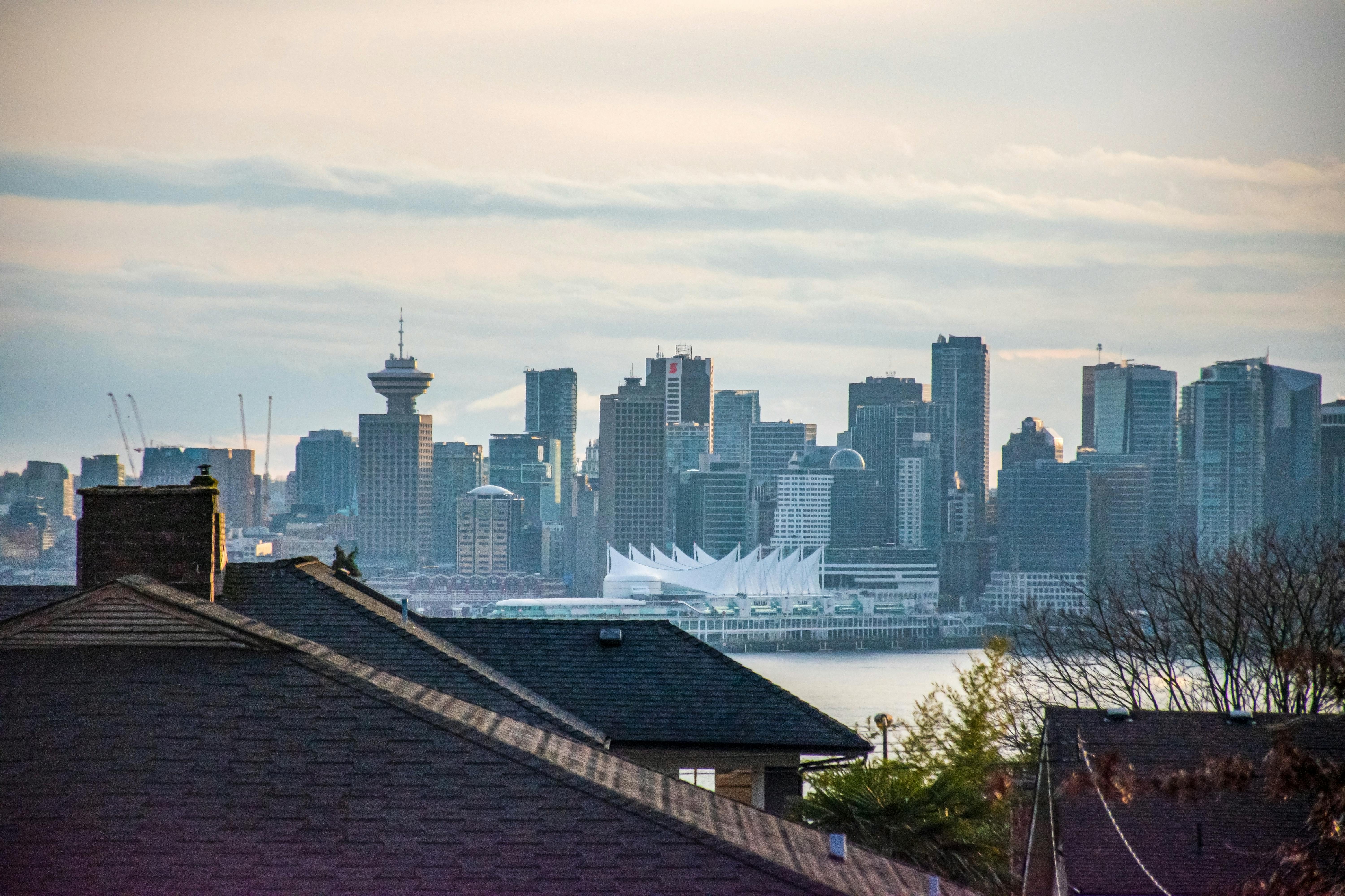 Vancouver, BC city skyline wallpaper, 6000x4000