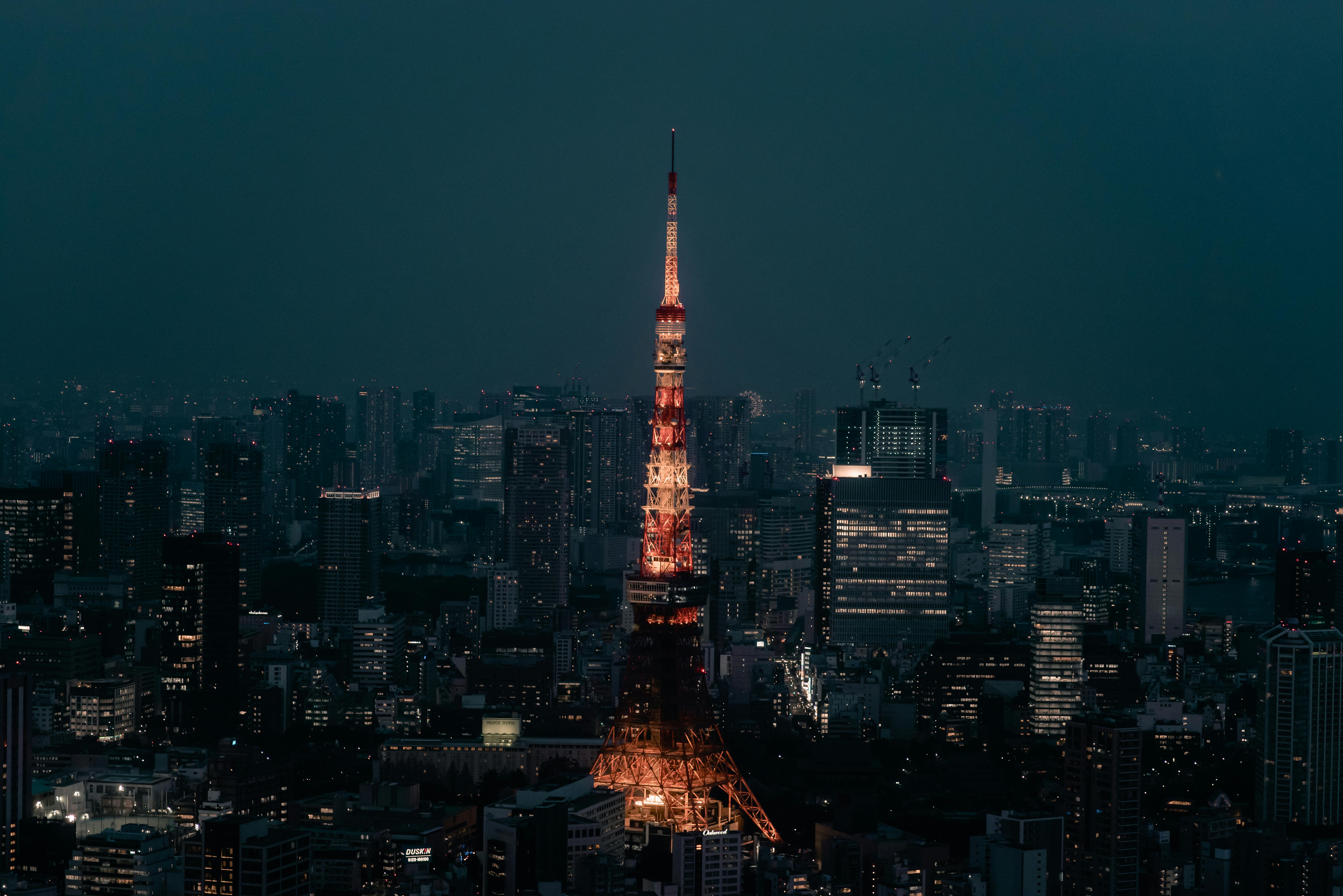 Tokyo Skyline city skyline wallpaper, 6016x4016