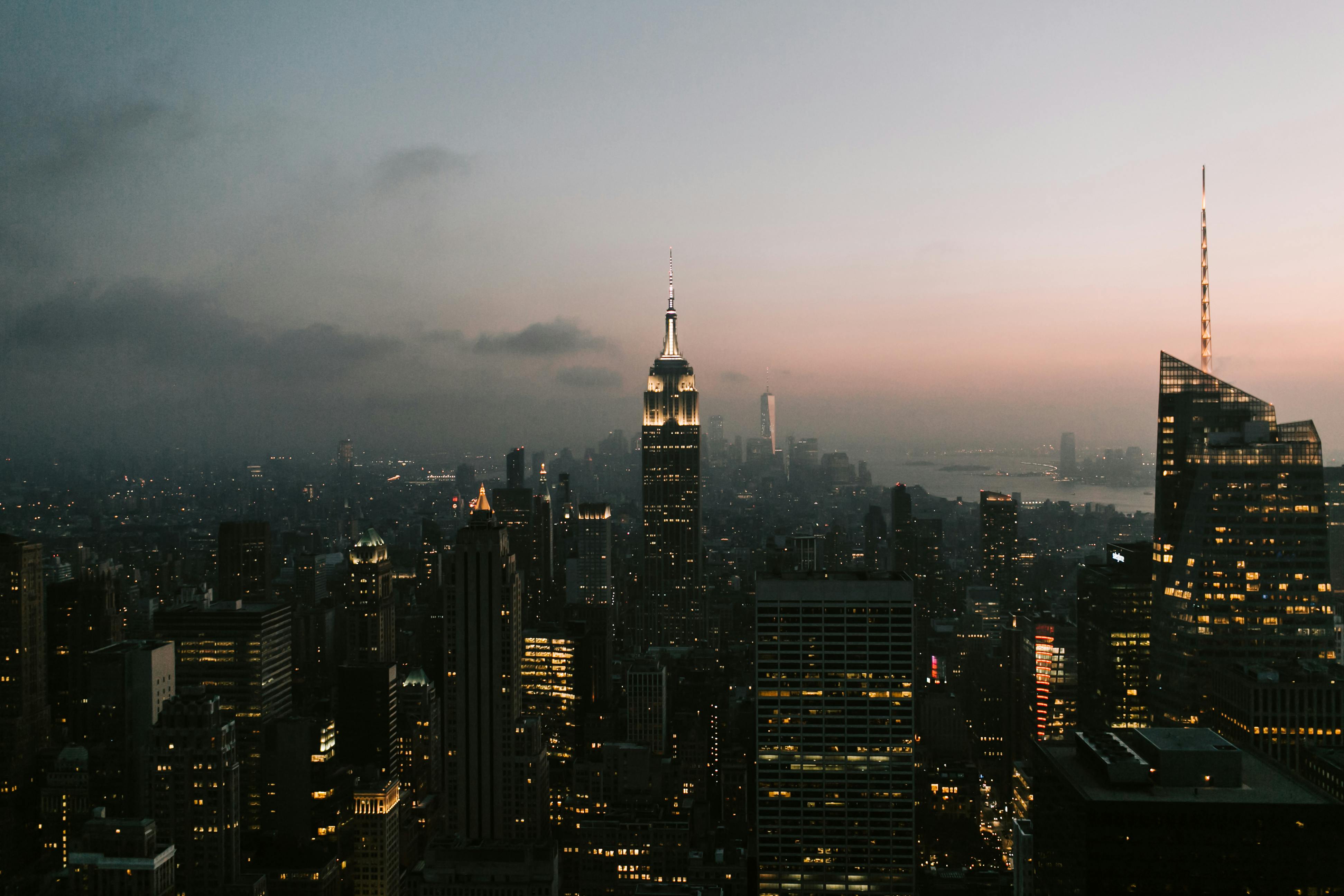 New York Skyline city skyline wallpaper, 3887x2591