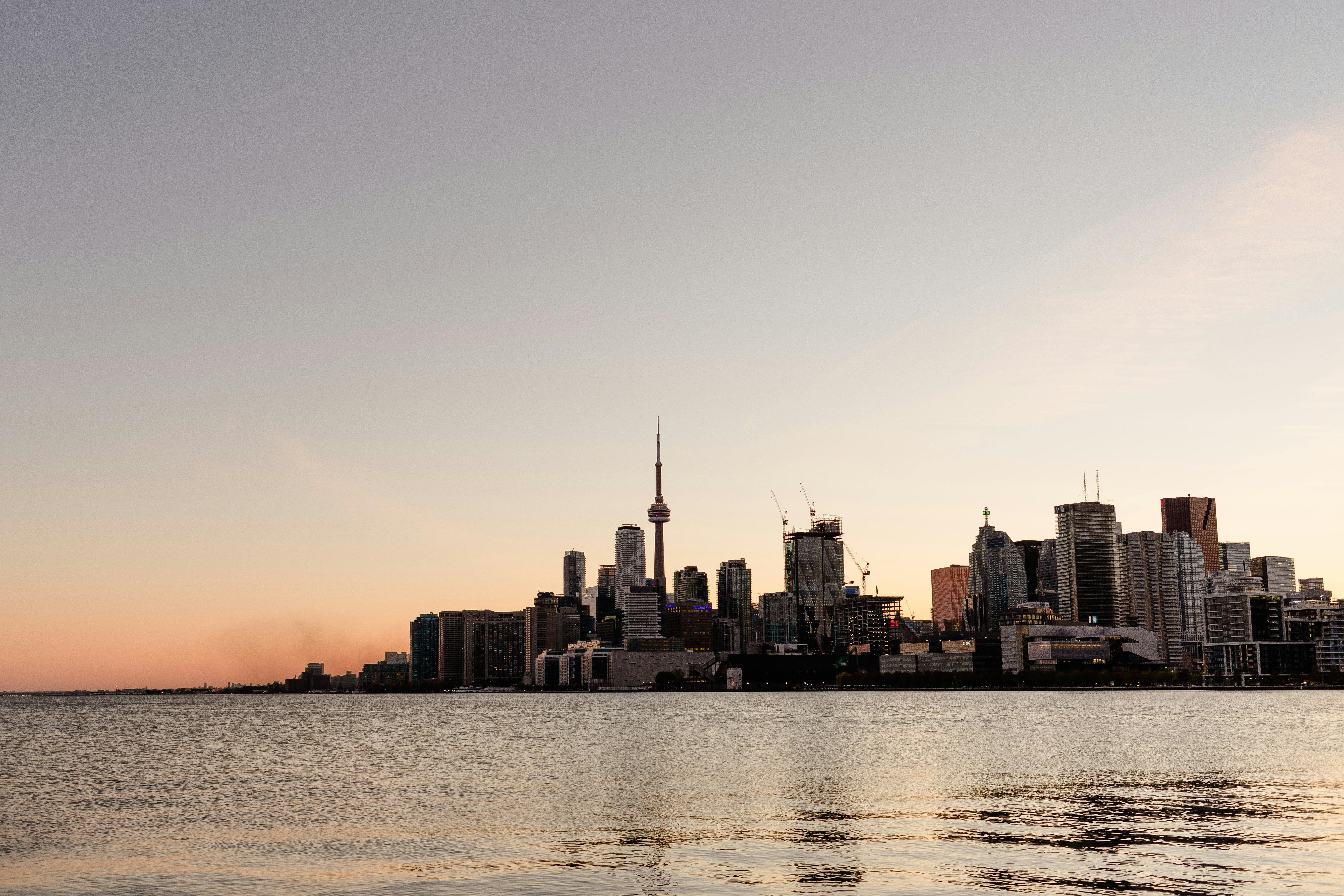 Toronto Skyline city skyline wallpaper, 5472x3648