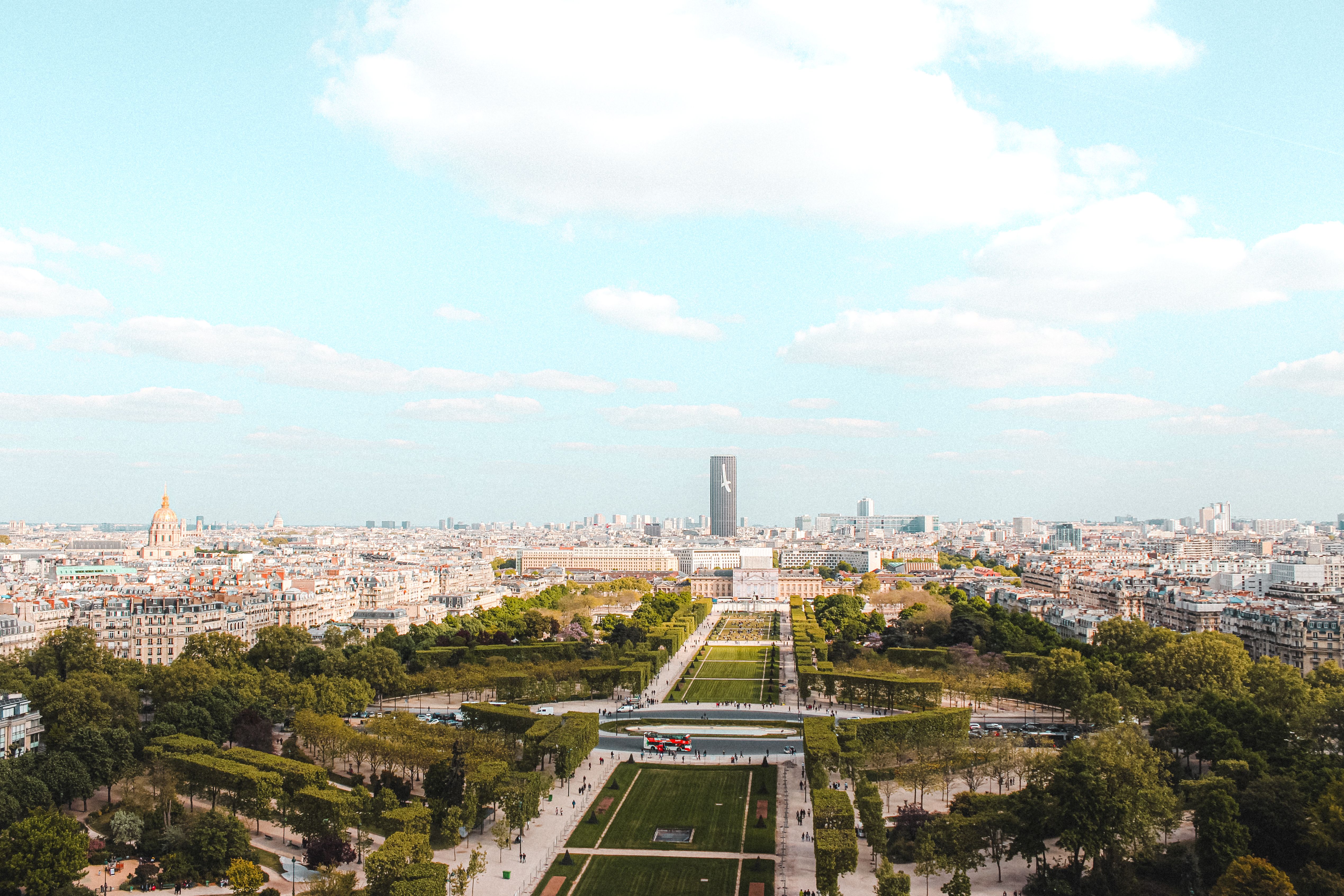 Paris Skyline city skyline wallpaper, 5077x3385