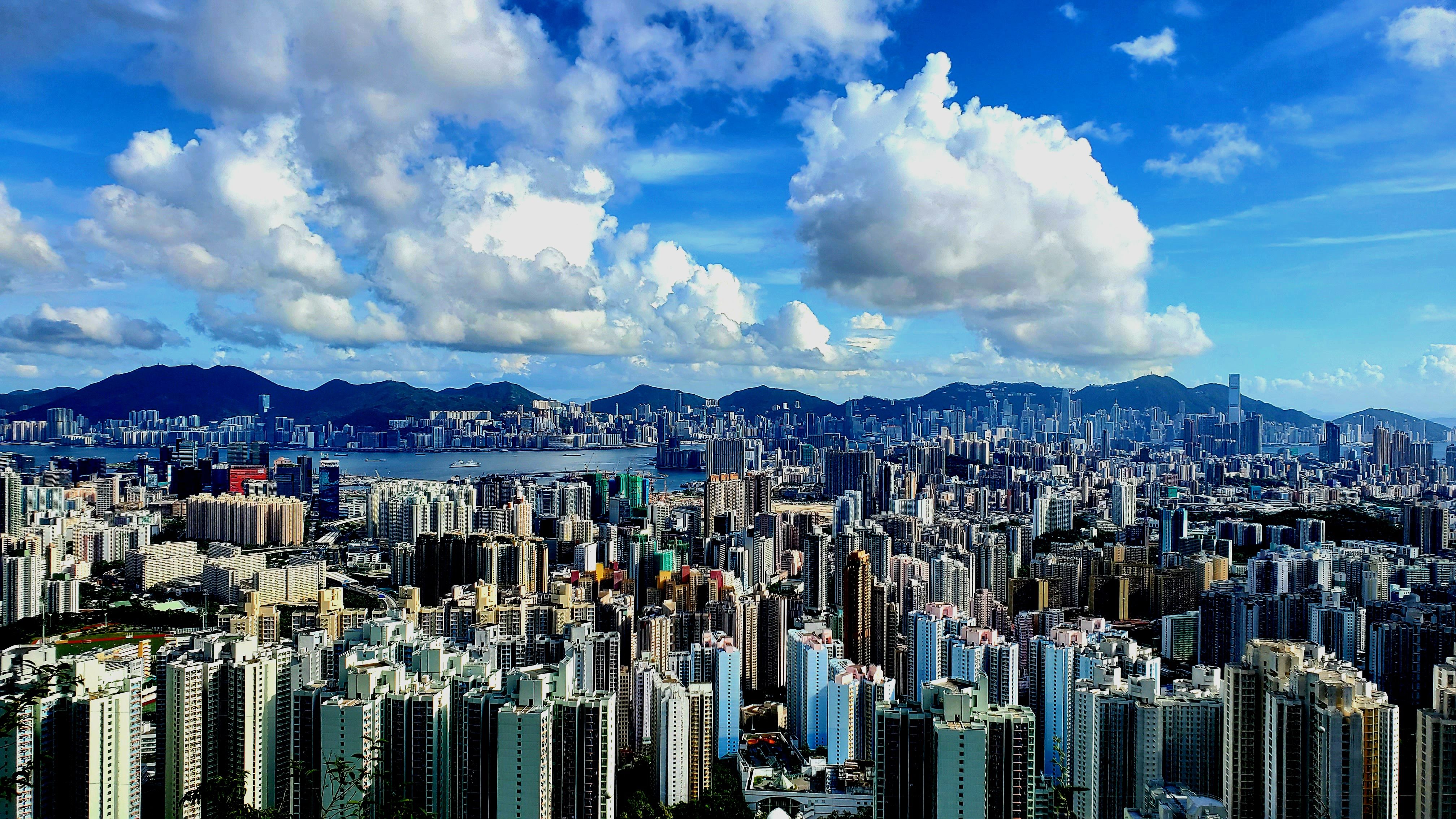 Hong Kong Skyline city skyline wallpaper, 4032x2268