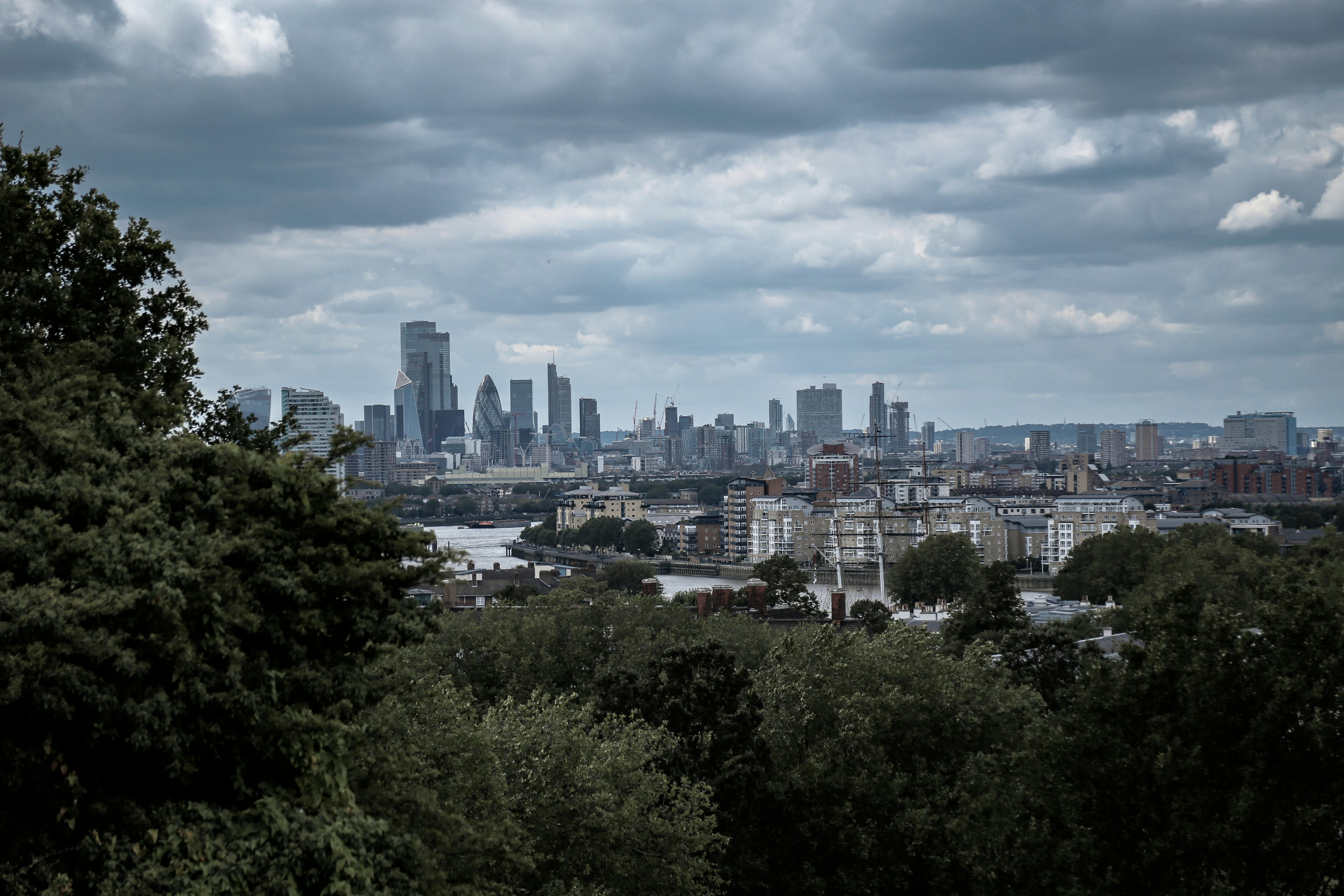 London Skyline city skyline wallpaper, 5472x3648