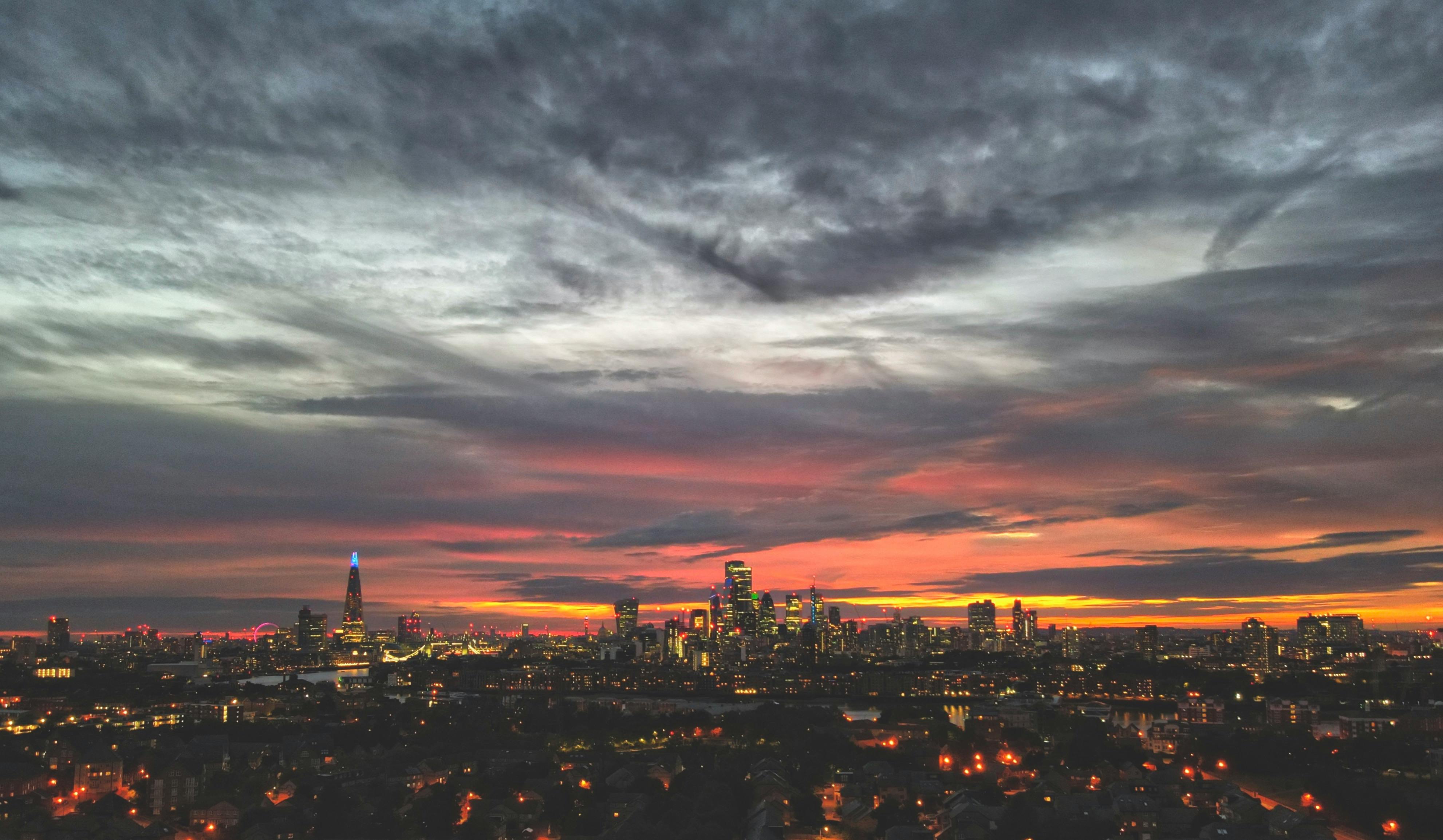 London Skyline city skyline wallpaper, 3963x2306