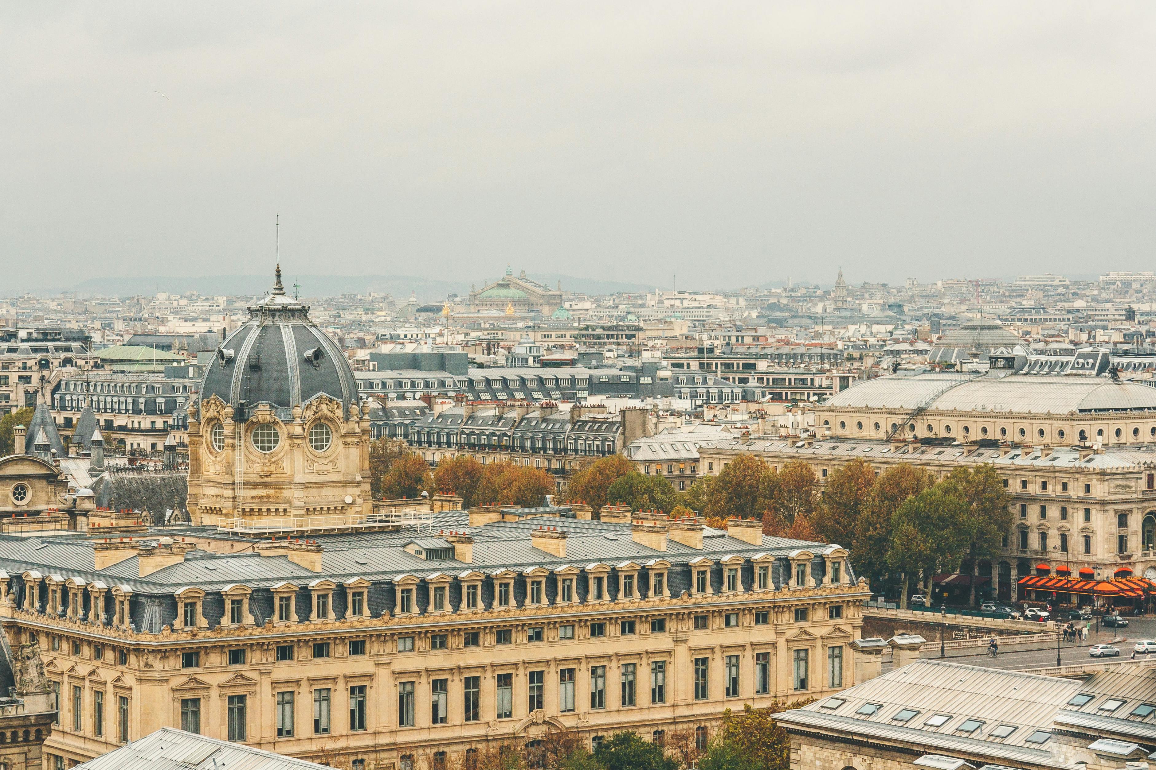 Paris Skyline city skyline wallpaper, 3763x2509