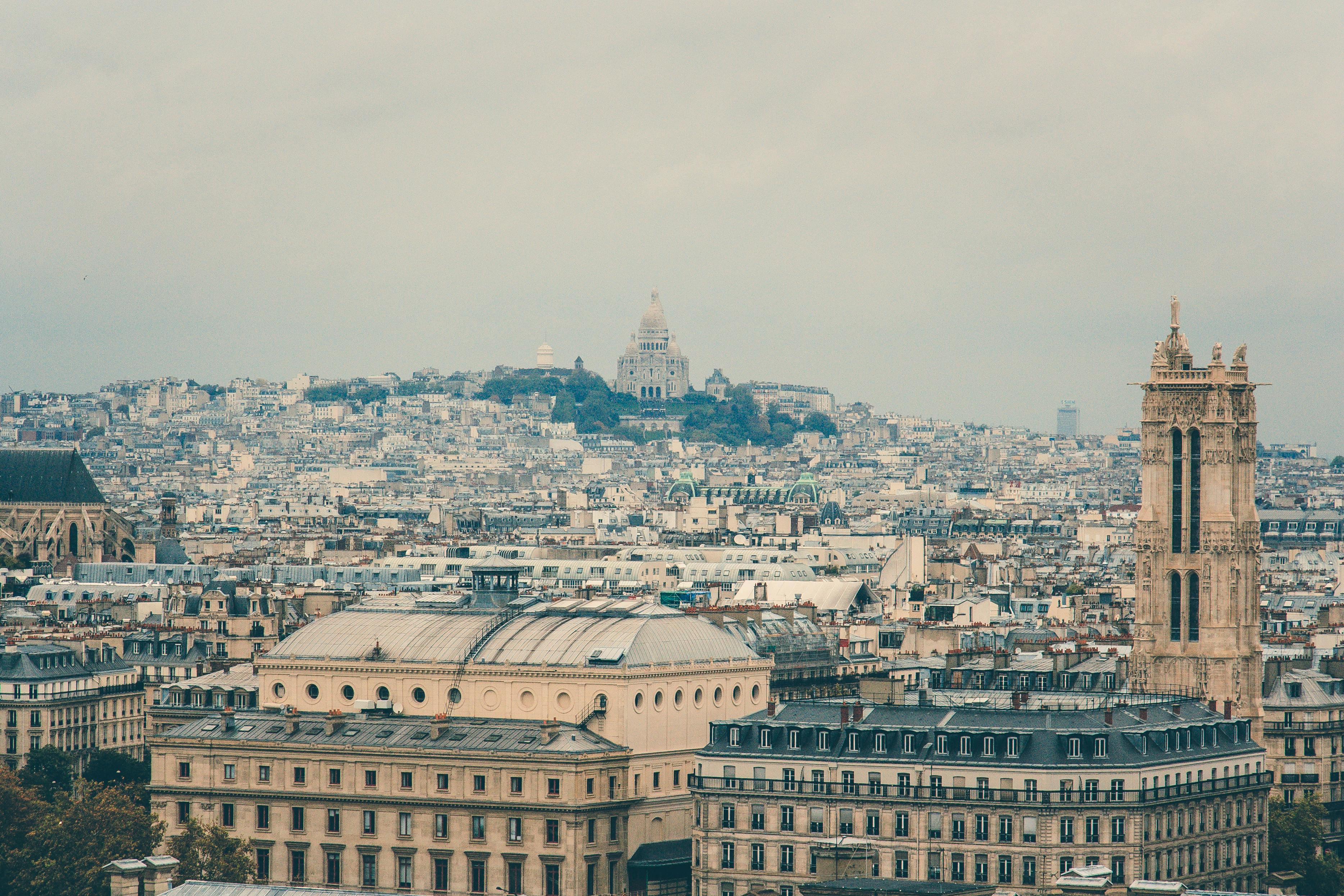 Paris Skyline city skyline wallpaper, 3736x2491