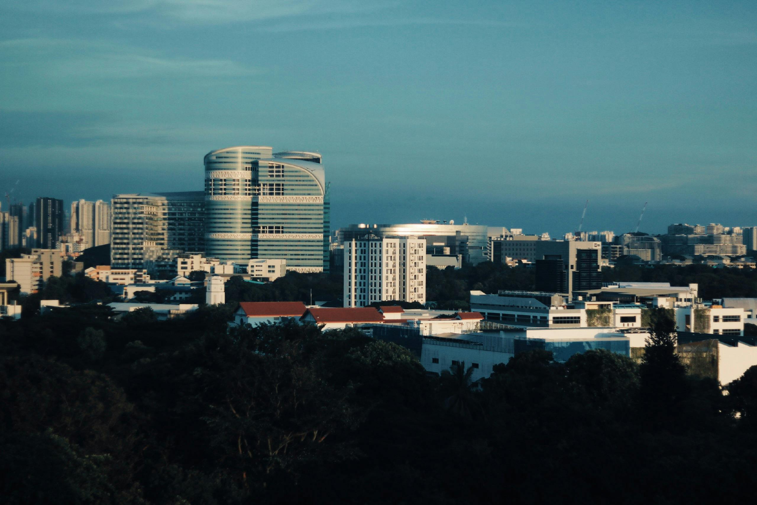 Singapore Skyline city skyline wallpaper, 2560x1707