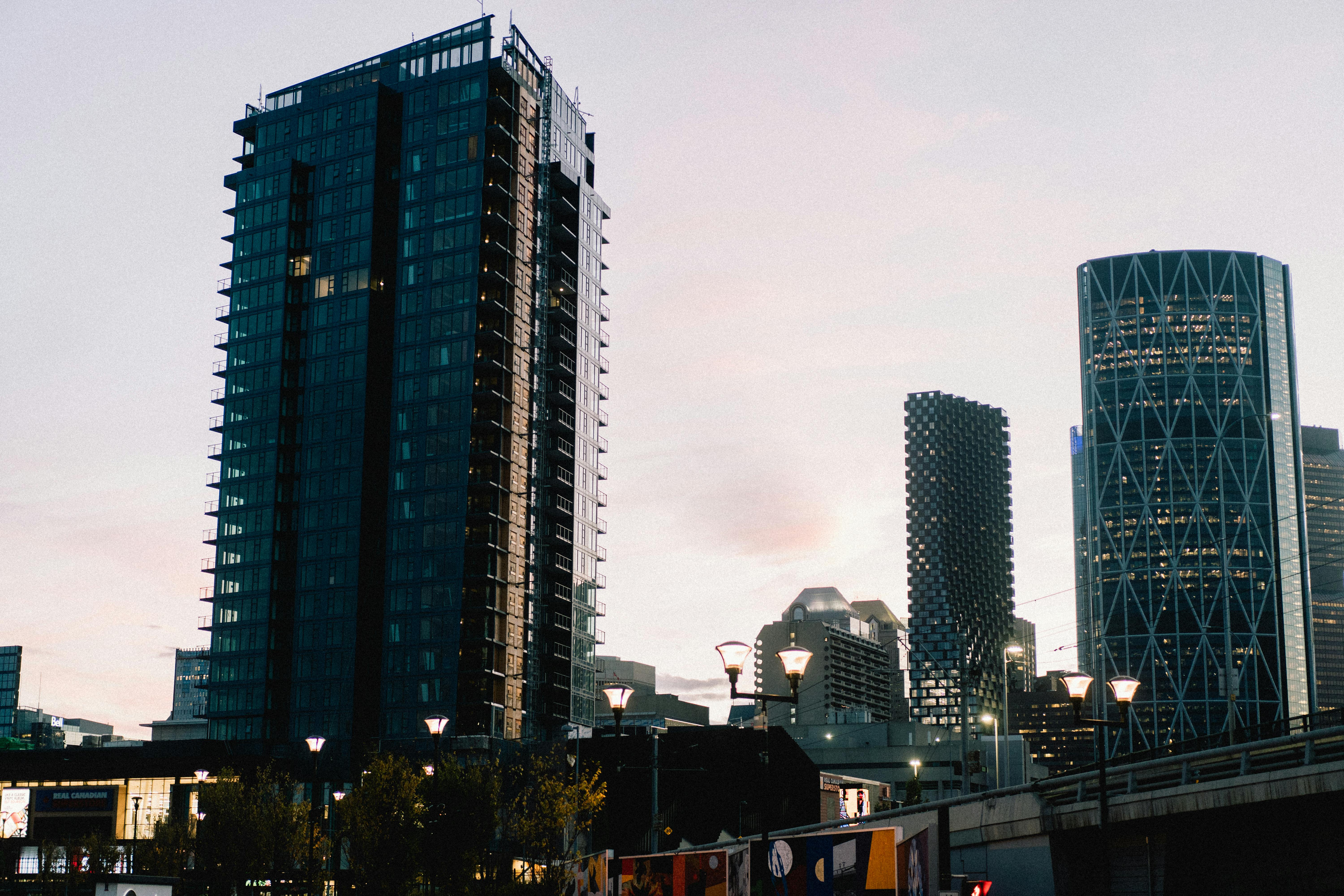 Downtown Skyline city skyline wallpaper, 6000x4000