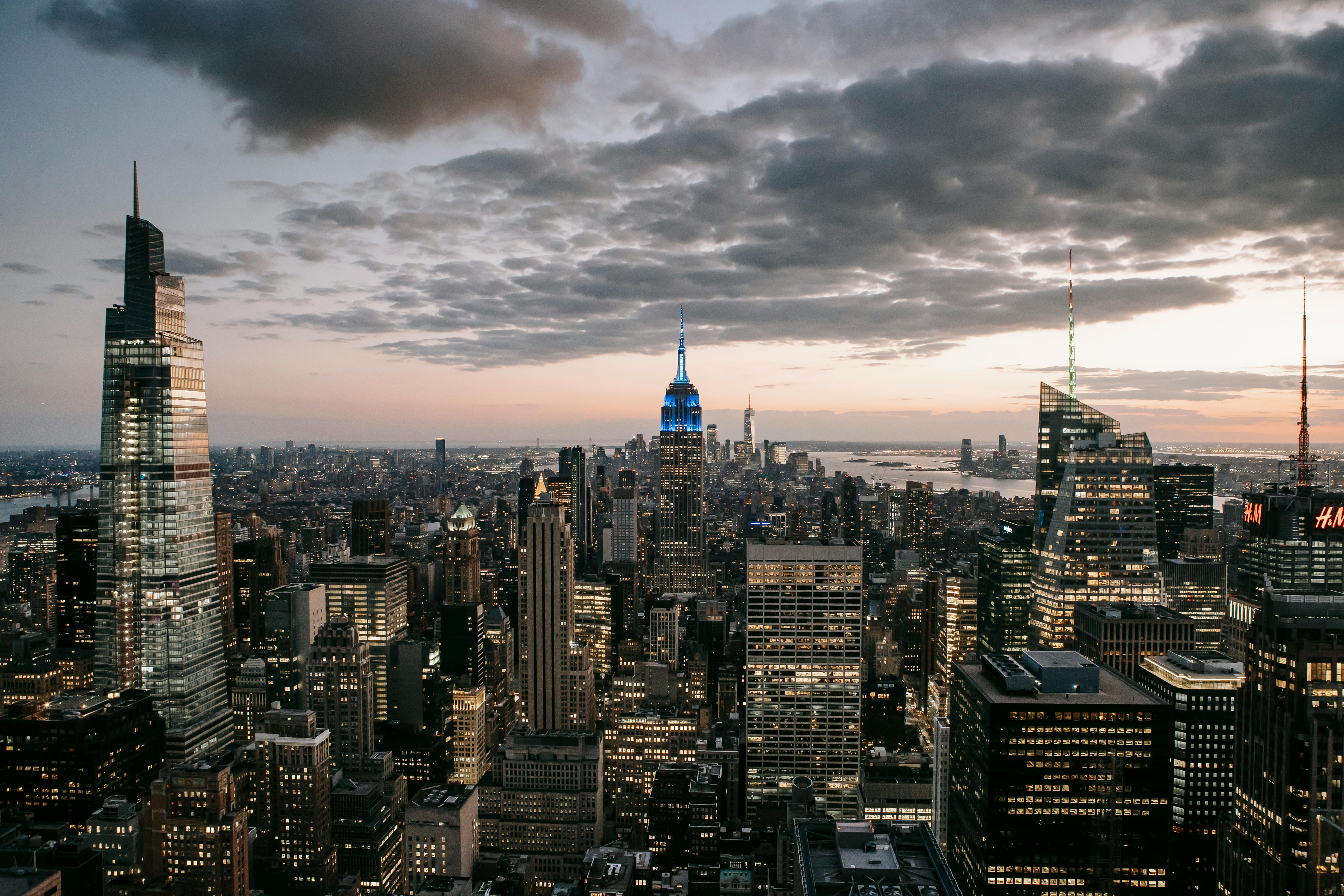New York Skyline city skyline wallpaper, 5918x3945