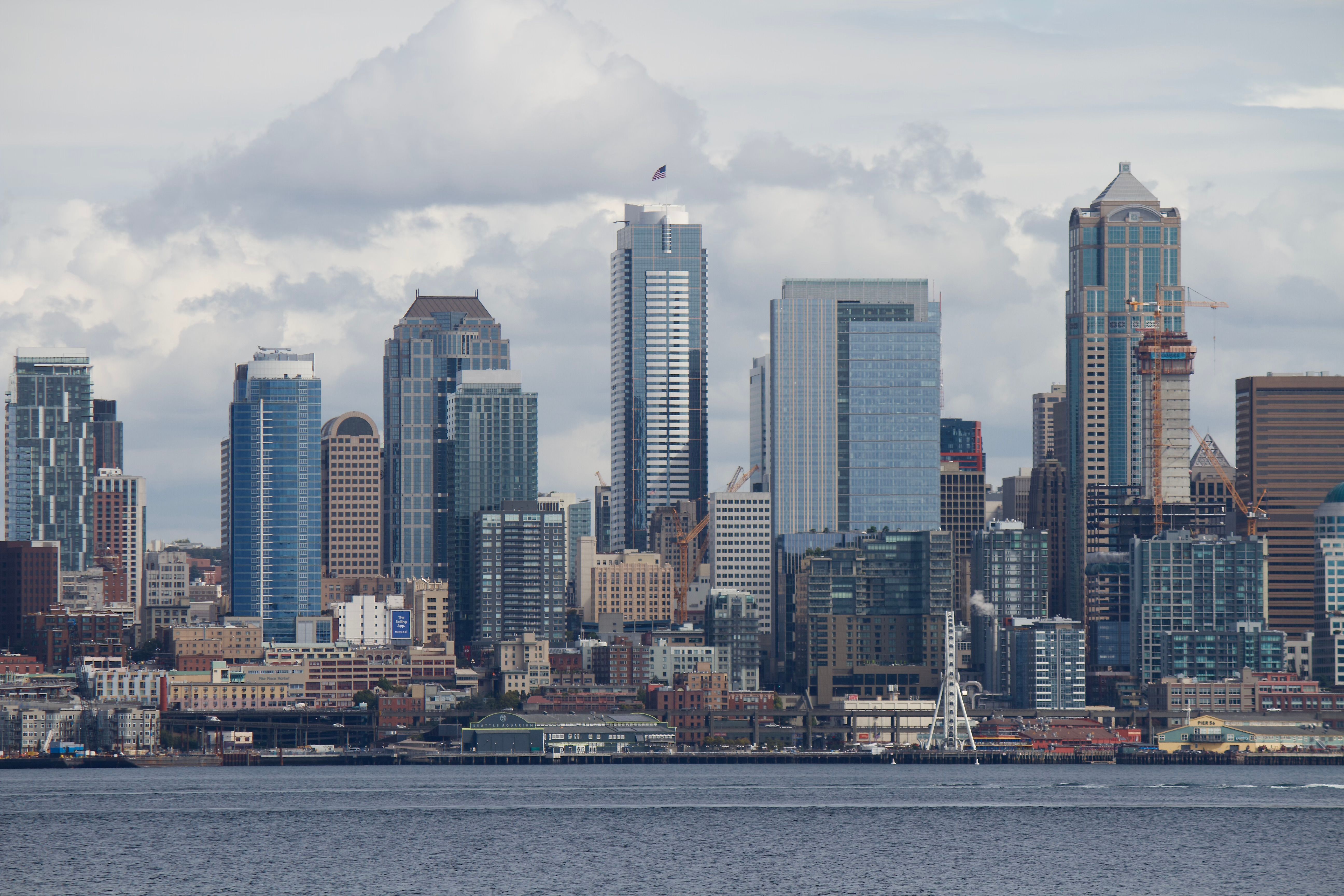 Downtown Skyline city skyline wallpaper, 5184x3456