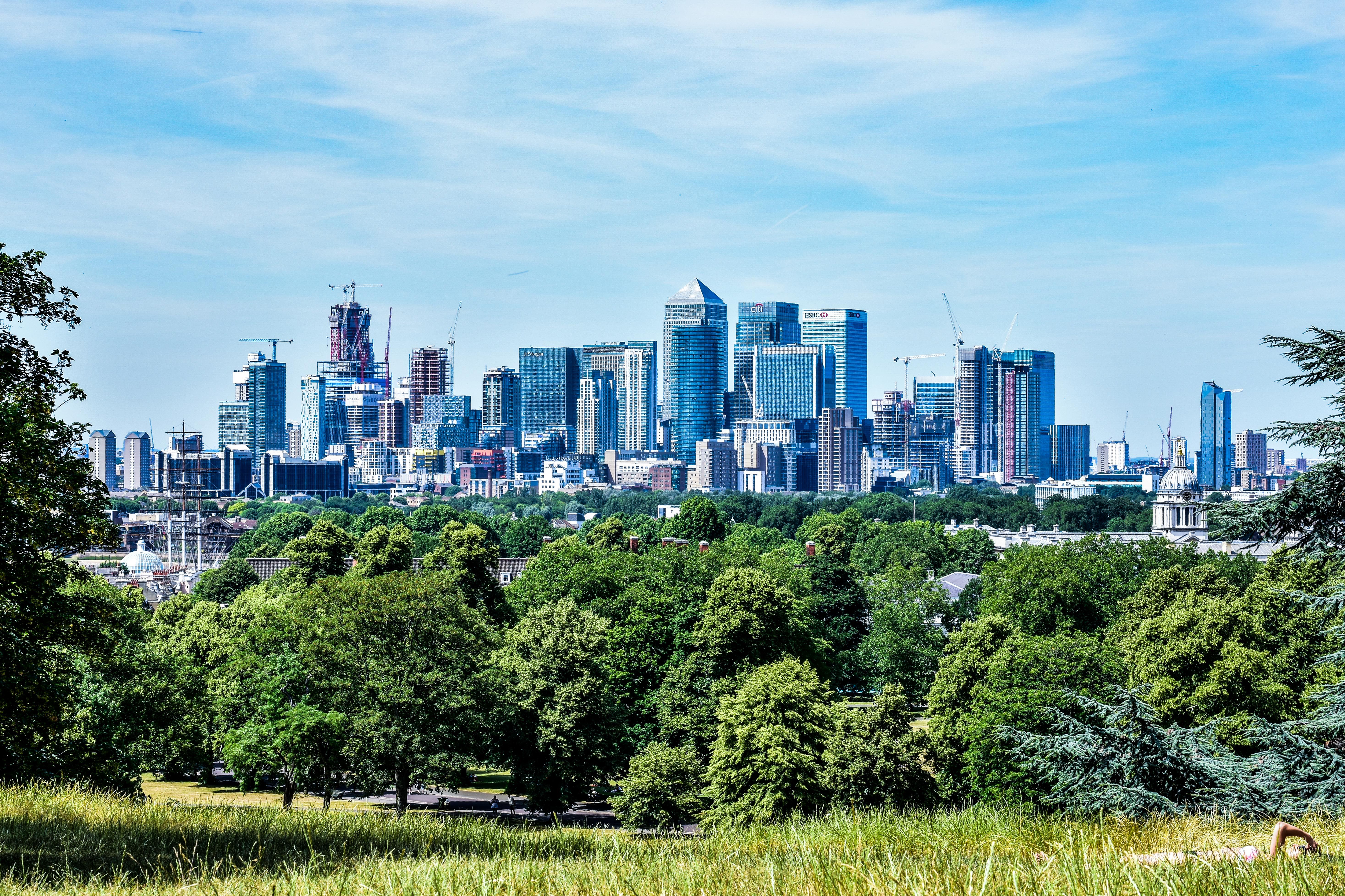 London Skyline city skyline wallpaper, 5869x3913