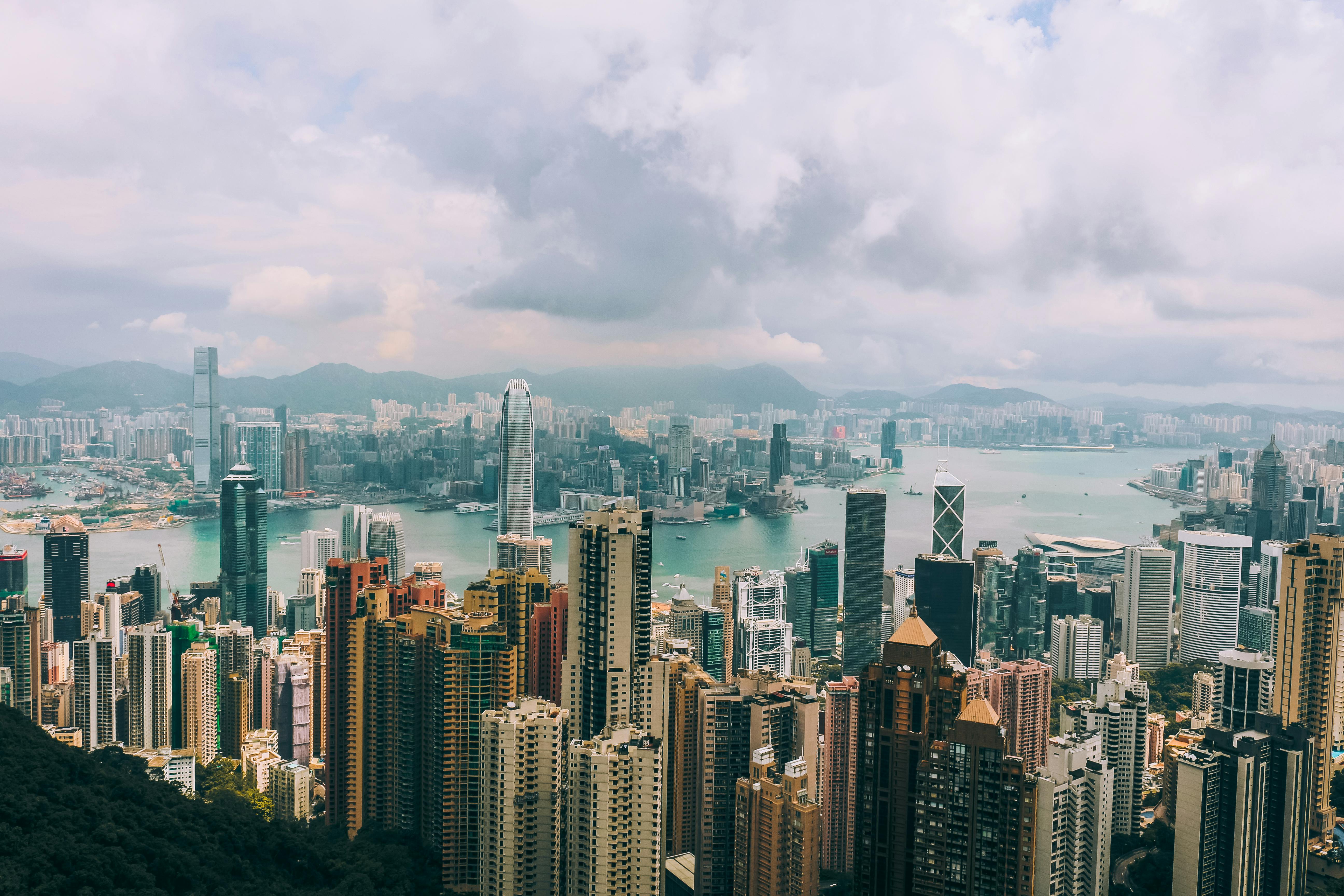 Hong Kong Skyline city skyline wallpaper, 5184x3456