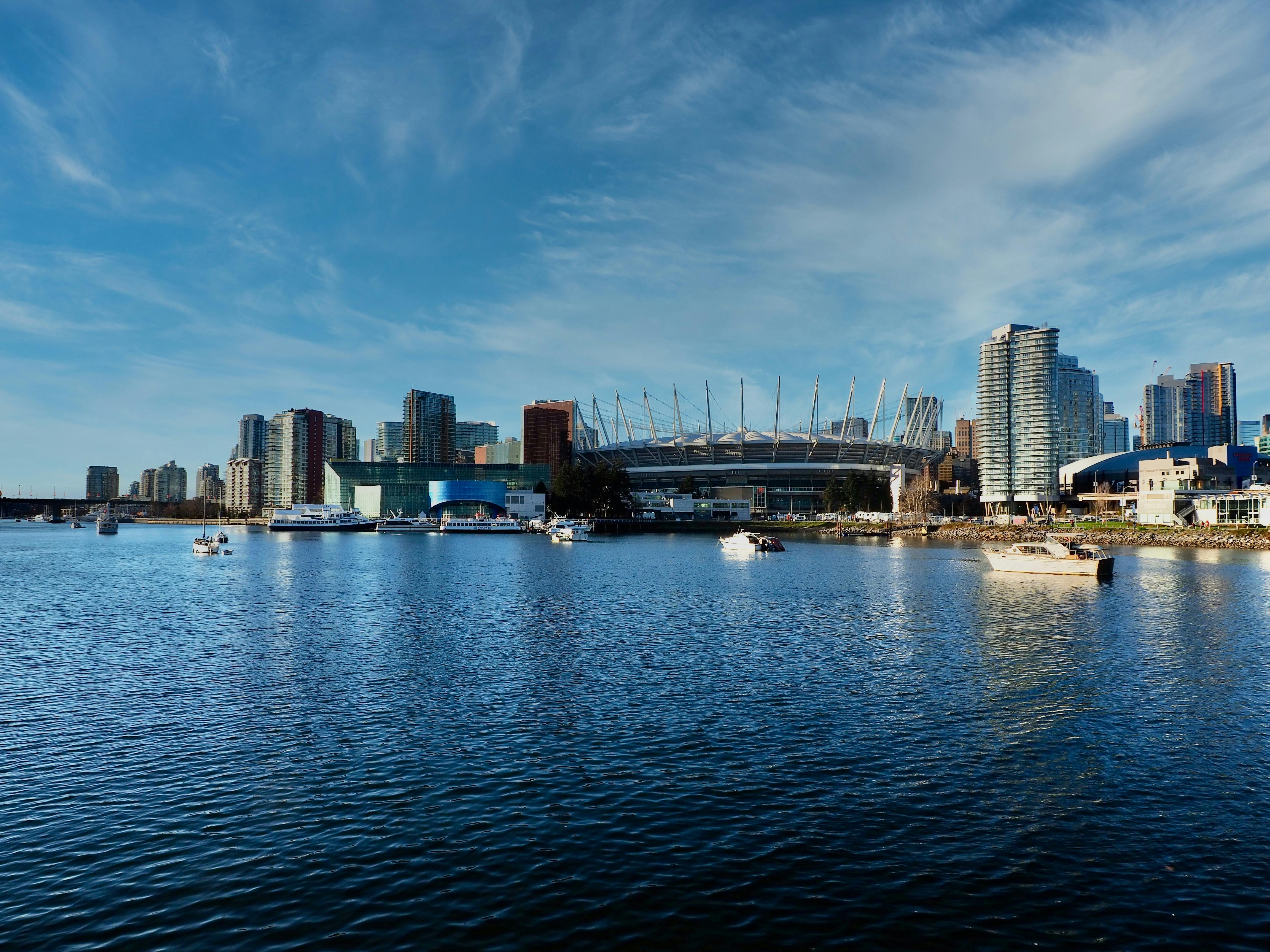 Vancouver, BC city skyline wallpaper, 4608x3456