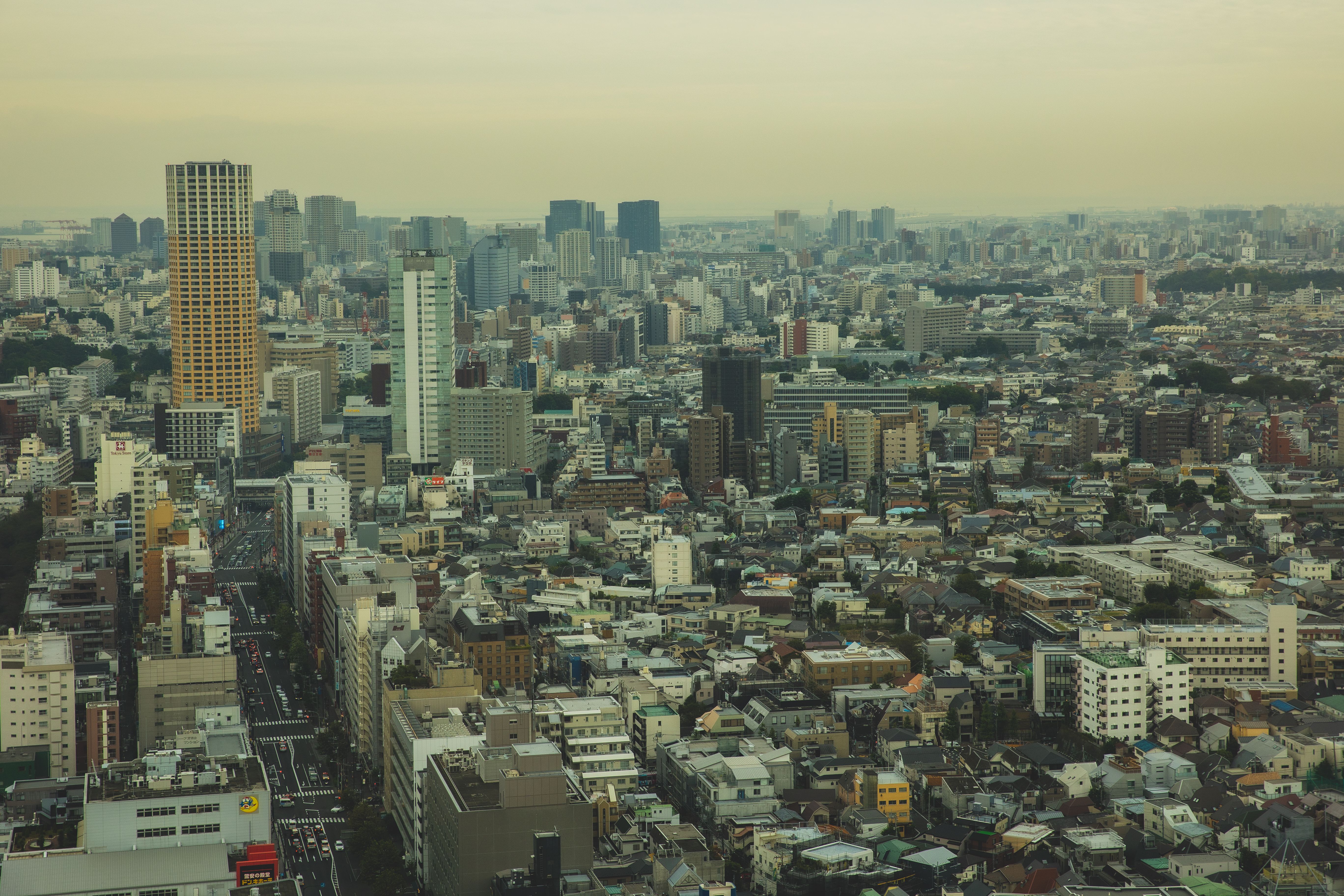 Tokyo Skyline city skyline wallpaper, 5472x3648