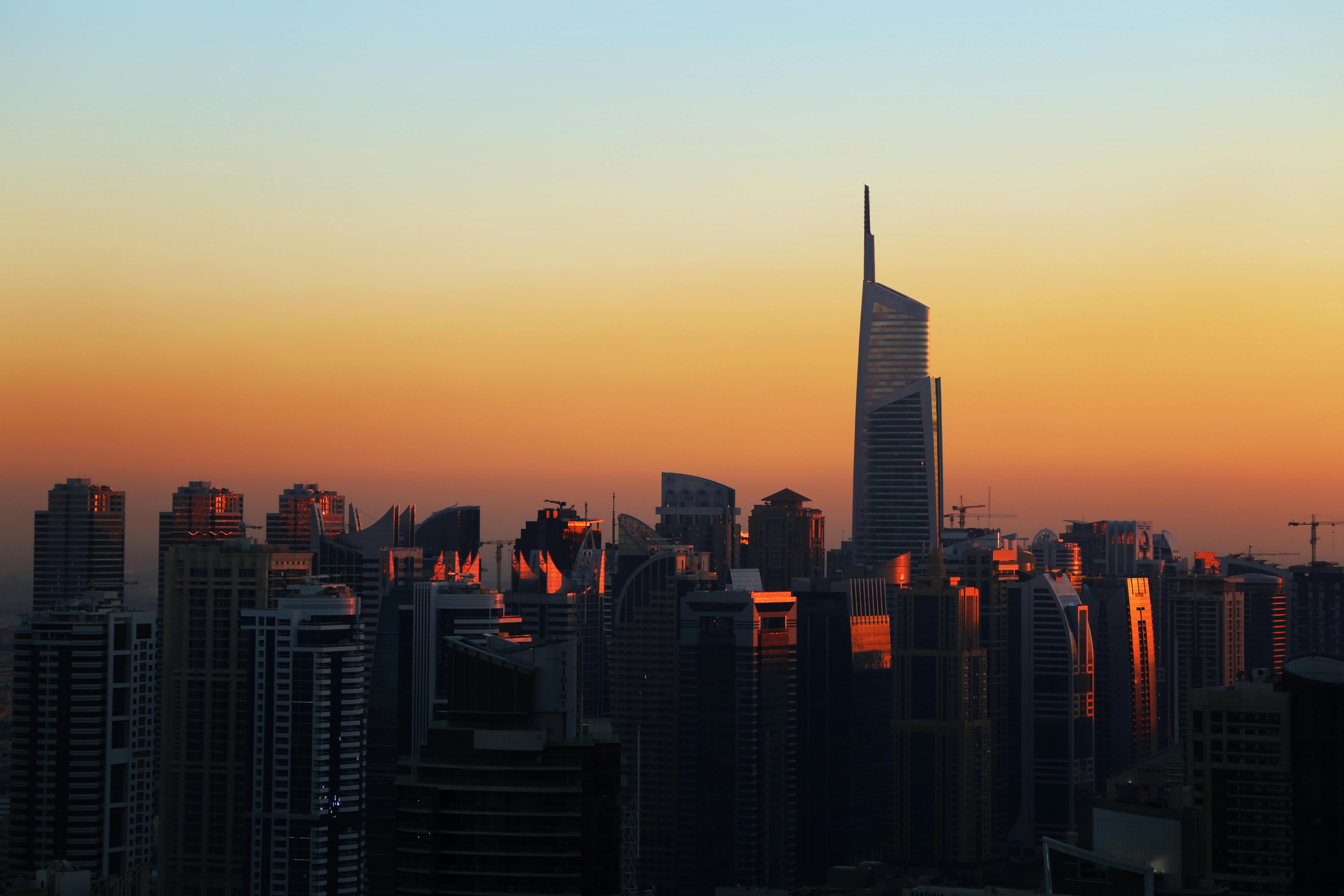 Dubai Skyline city skyline wallpaper, 5472x3648