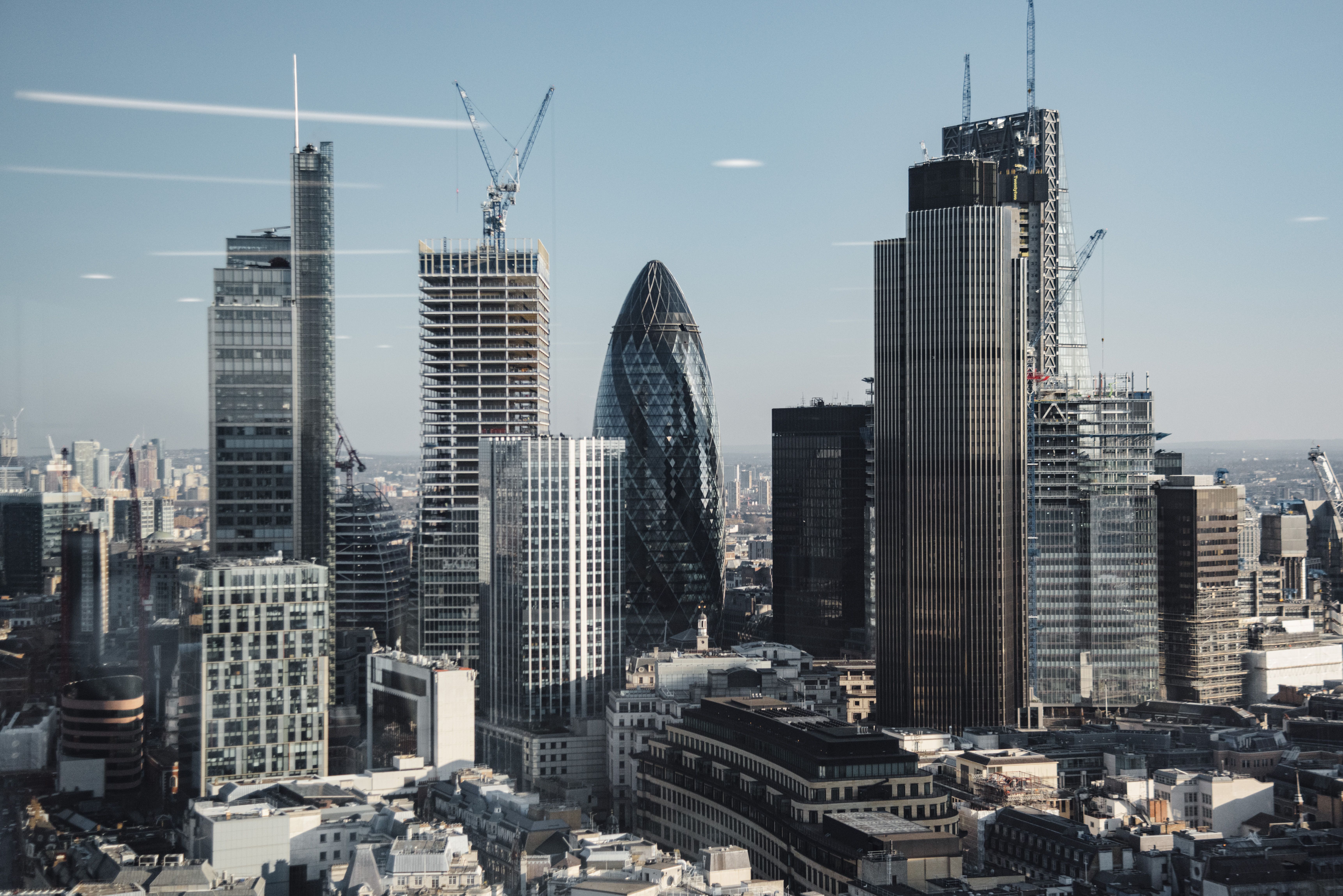 London Skyline city skyline wallpaper, 6888x4597