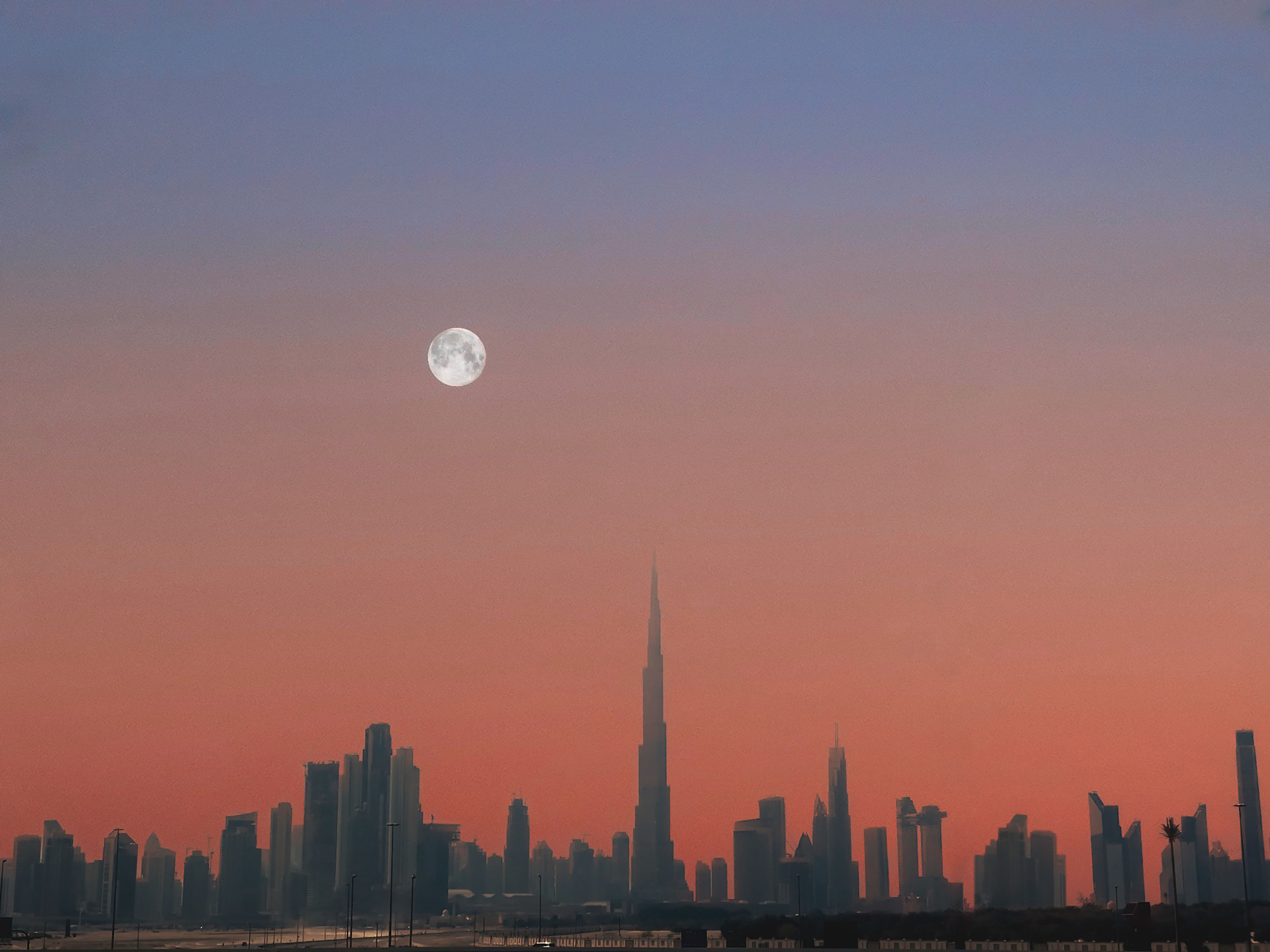 Dubai Skyline city skyline wallpaper, 5689x4267