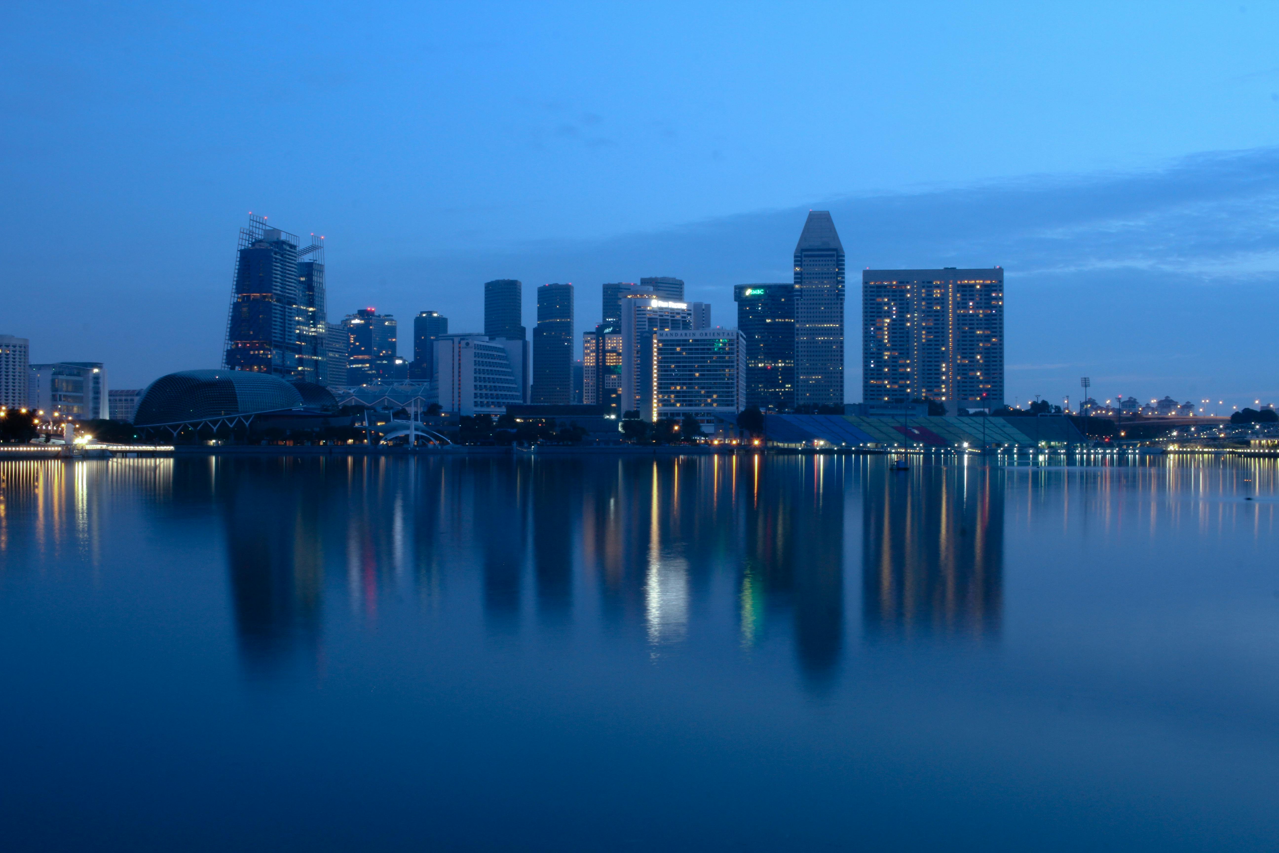 Singapore Skyline city skyline wallpaper, 5184x3456