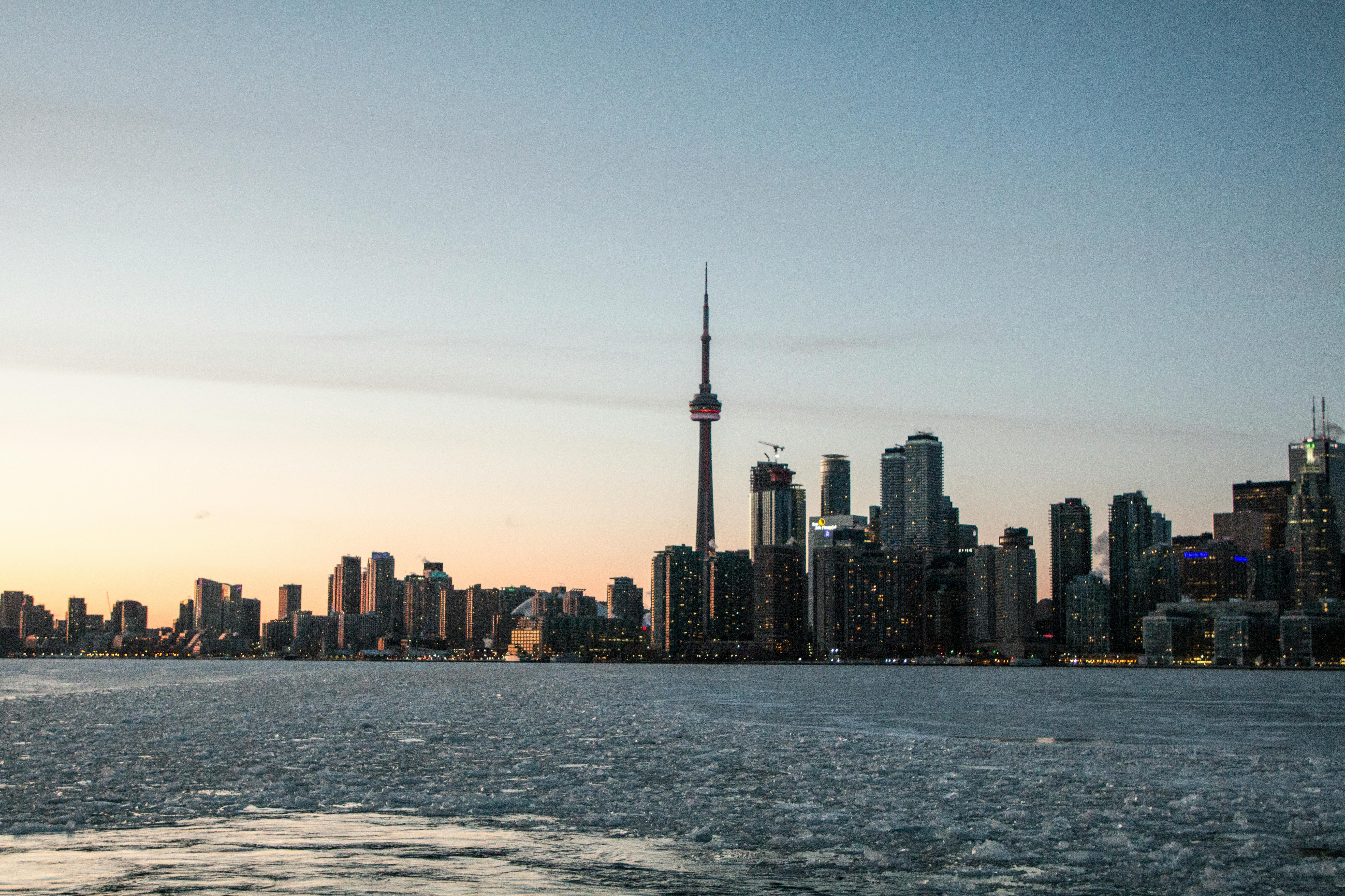 Toronto Skyline city skyline wallpaper, 5472x3648