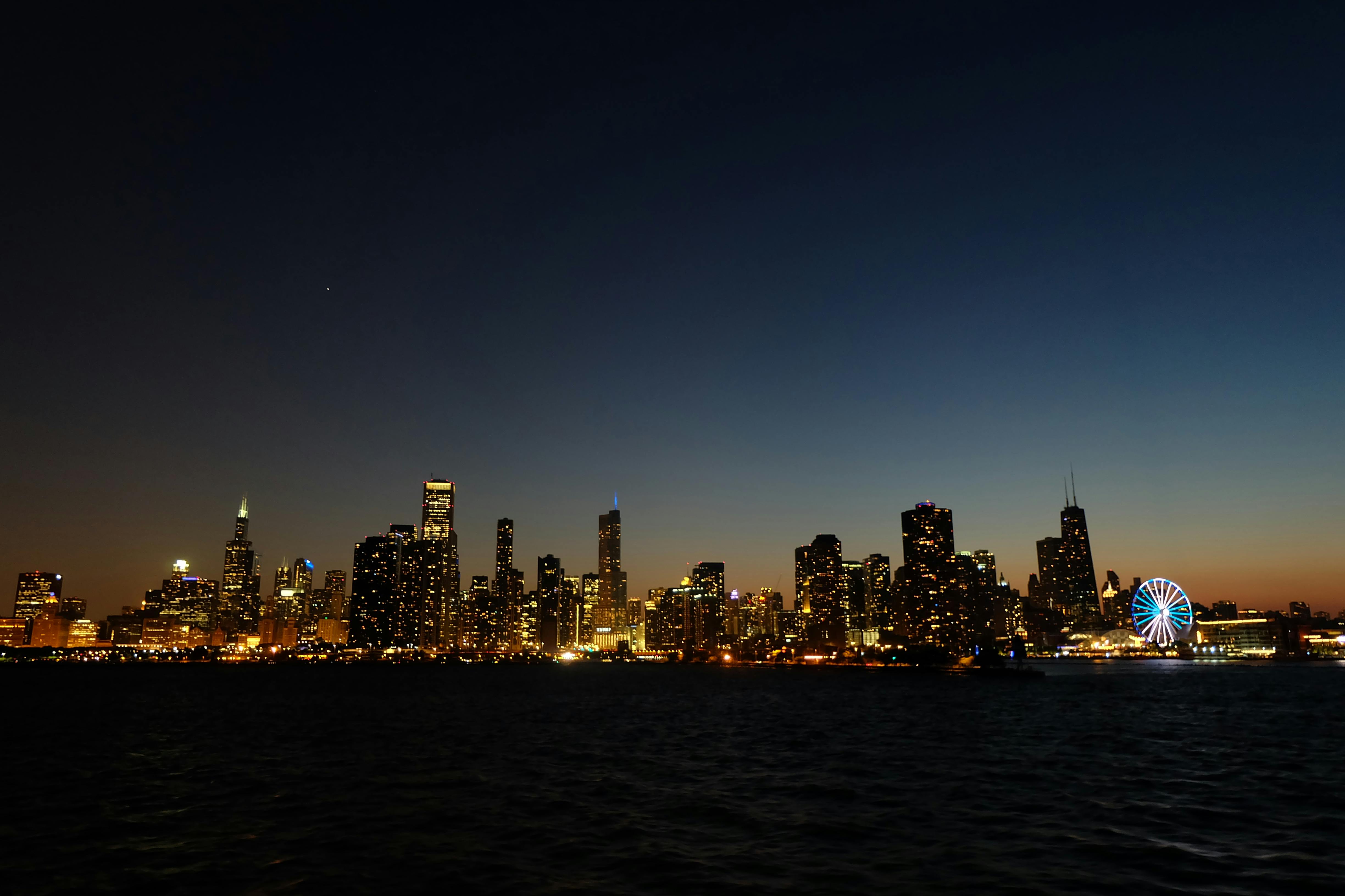 Chicago Skyline city skyline wallpaper, 4896x3264