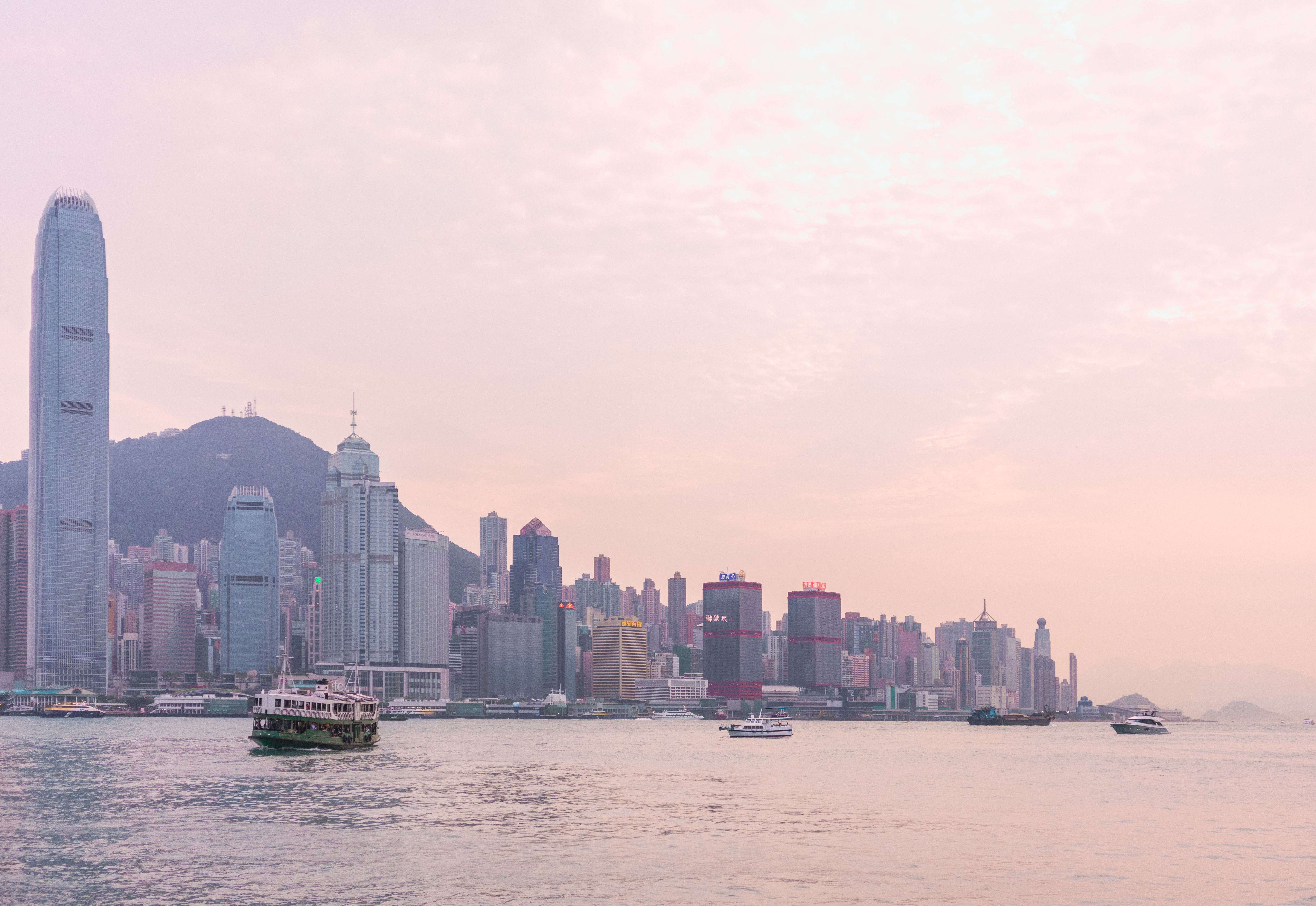 Hong Kong Skyline city skyline wallpaper, 5813x4000