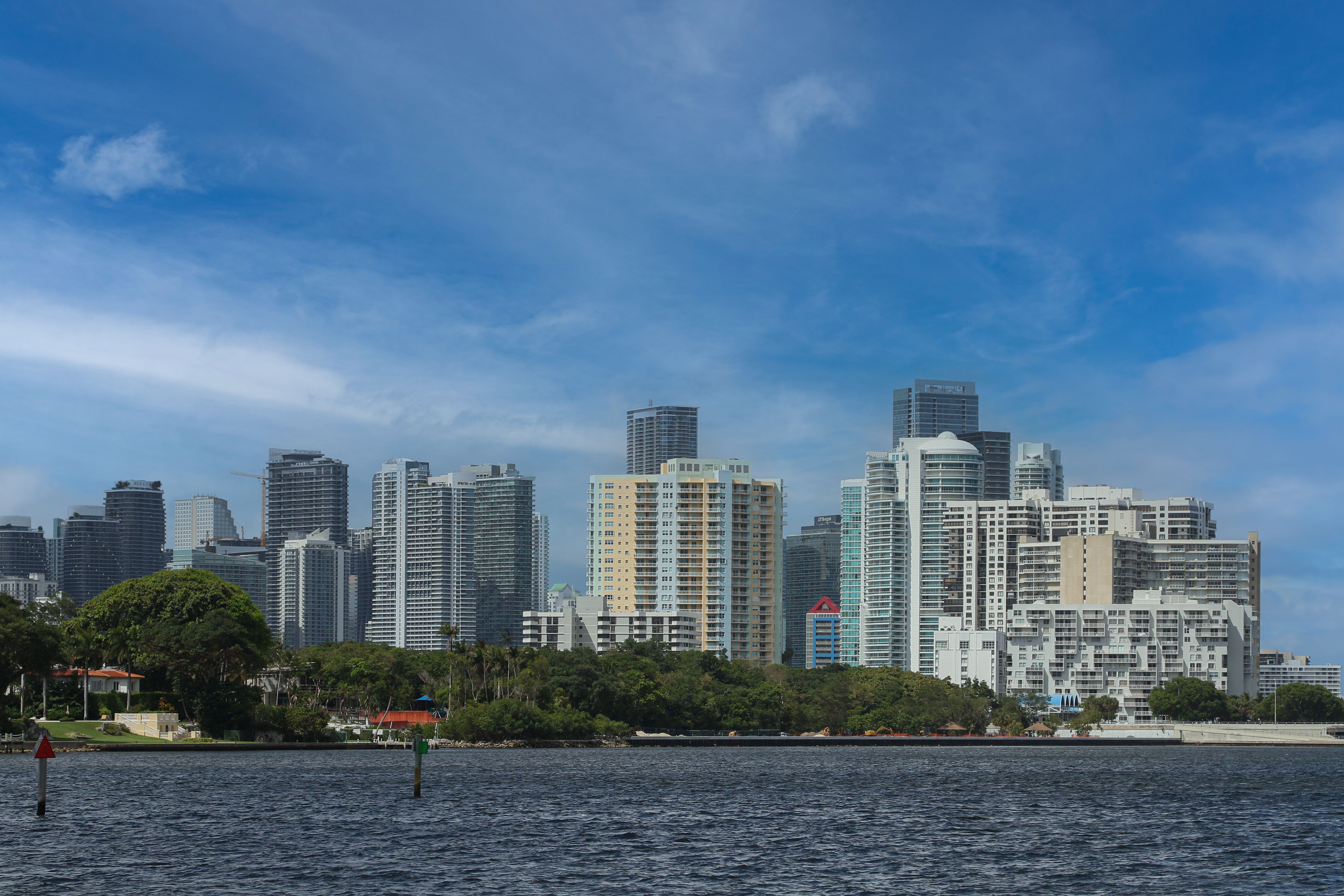 Miami, FL city skyline wallpaper, 5472x3648
