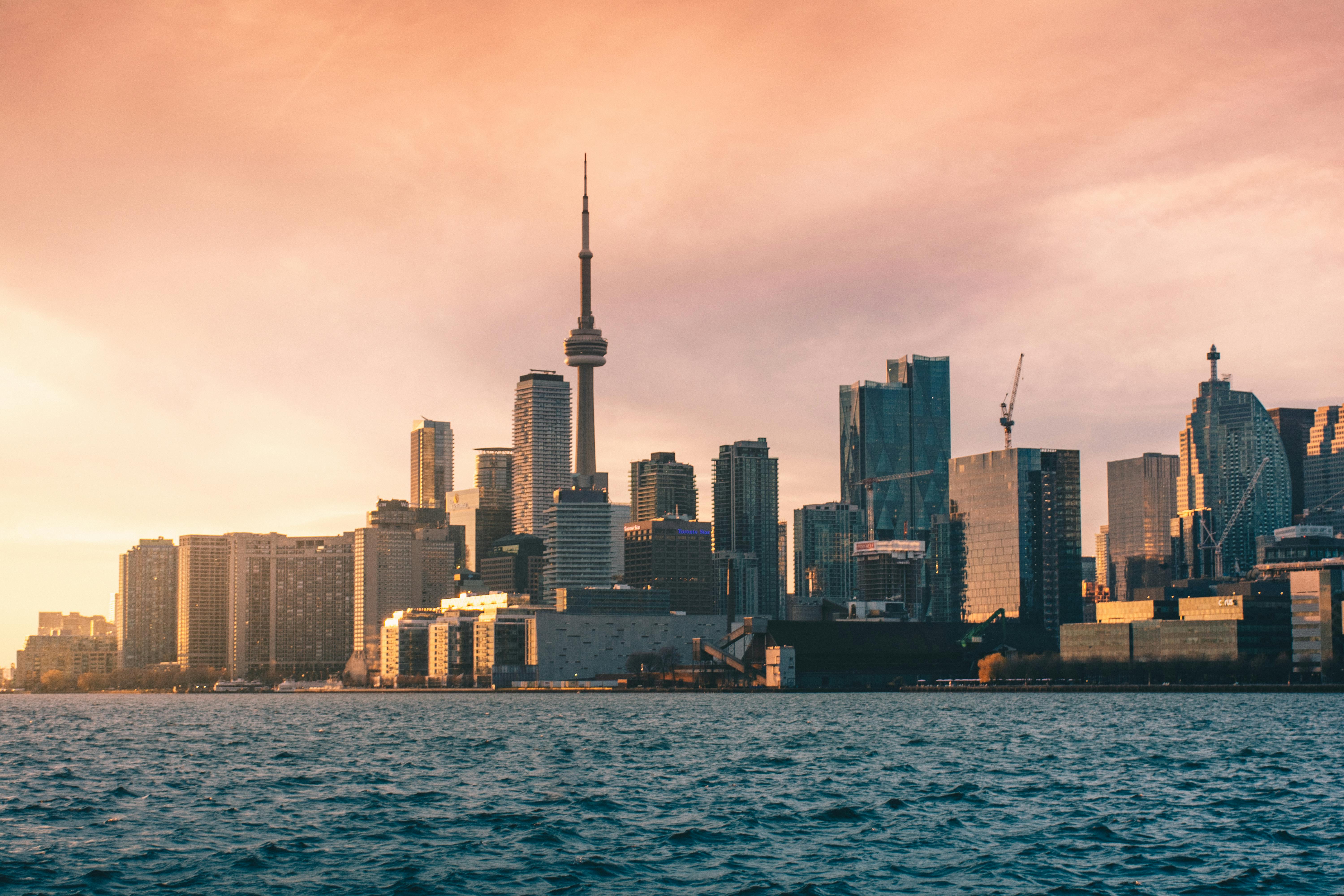 Toronto Skyline city skyline wallpaper, 6000x4000