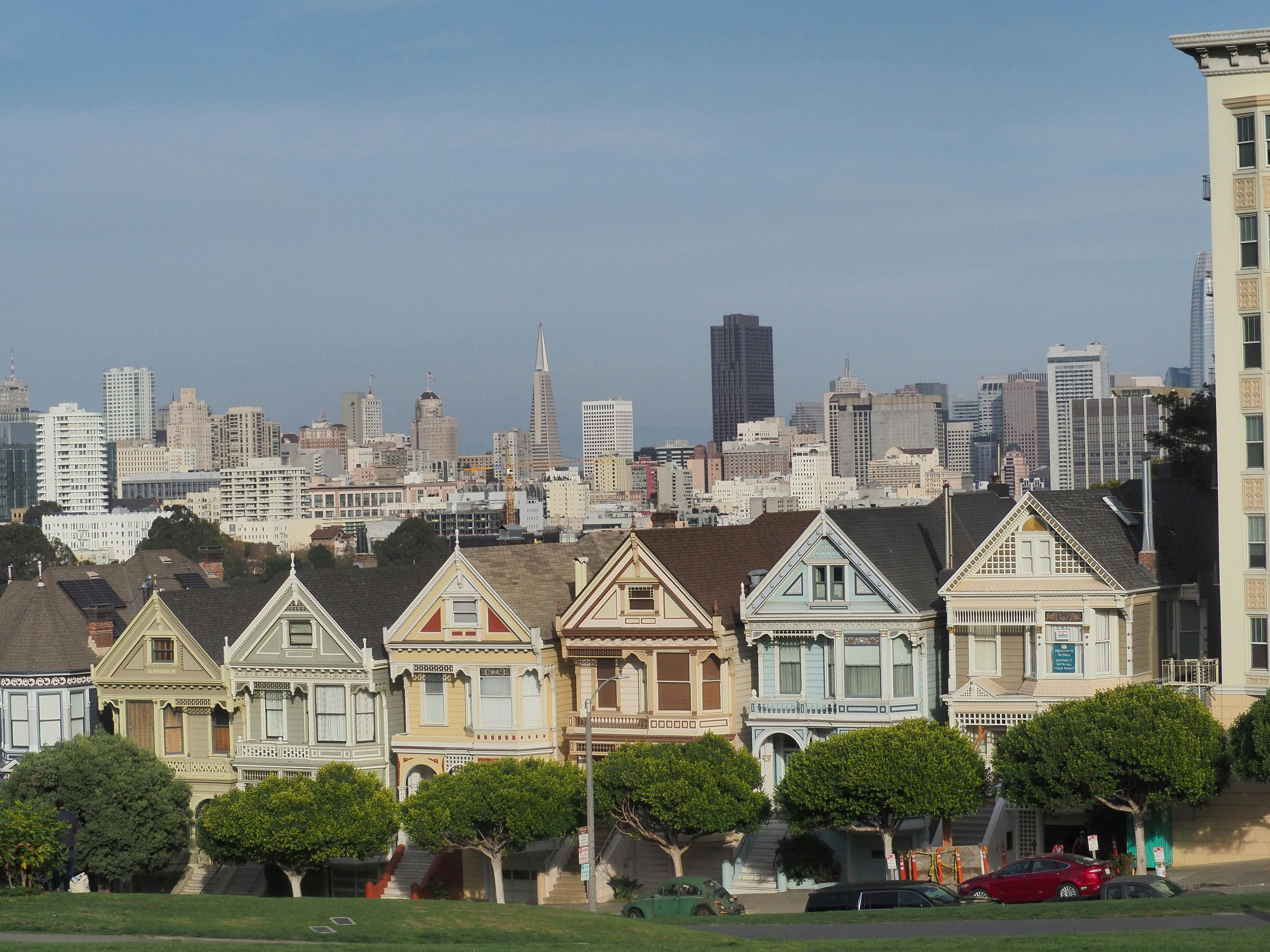 San Francisco, CA city skyline wallpaper, 4608x3456