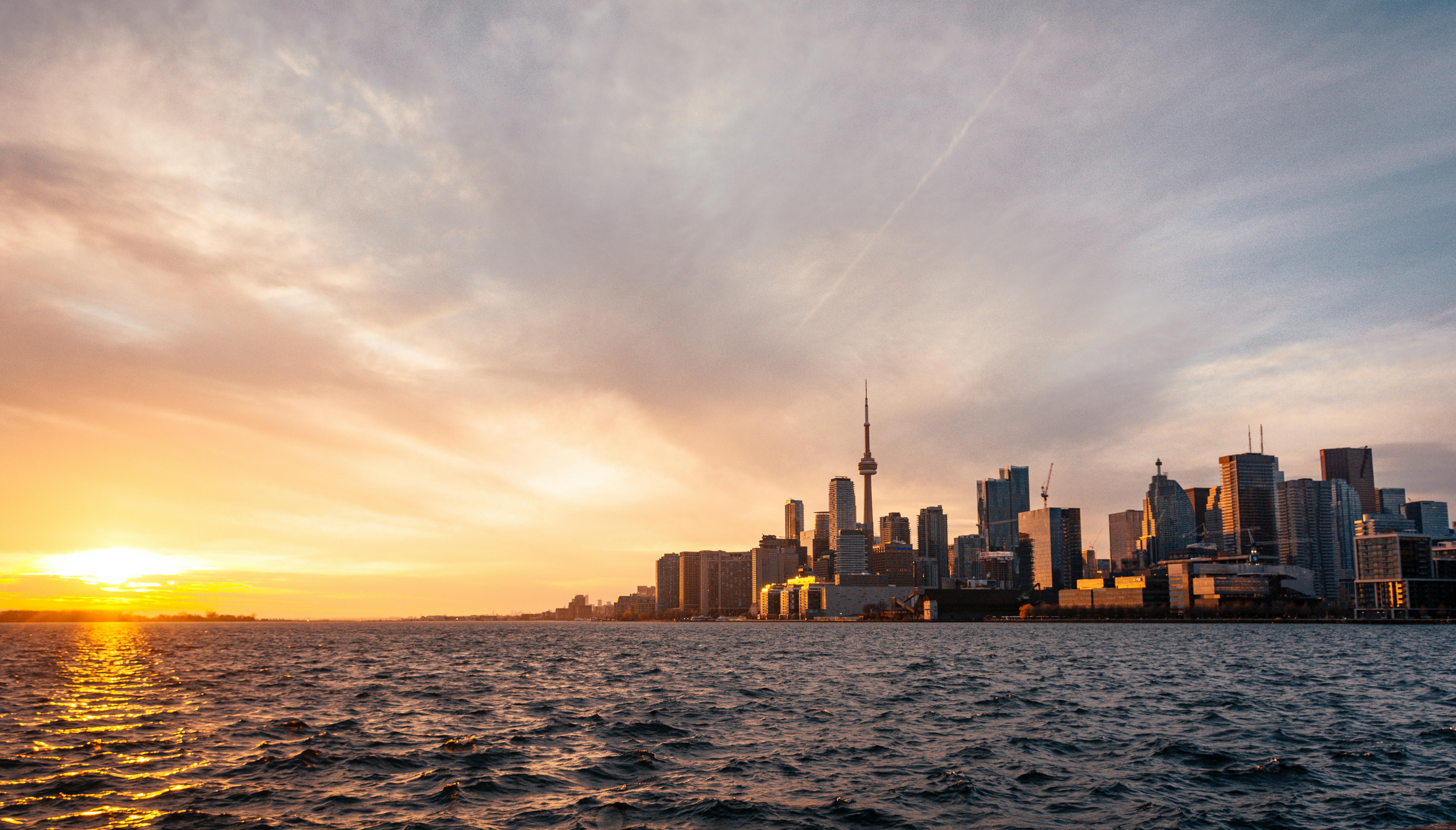 Toronto Skyline city skyline wallpaper, 5929x3383