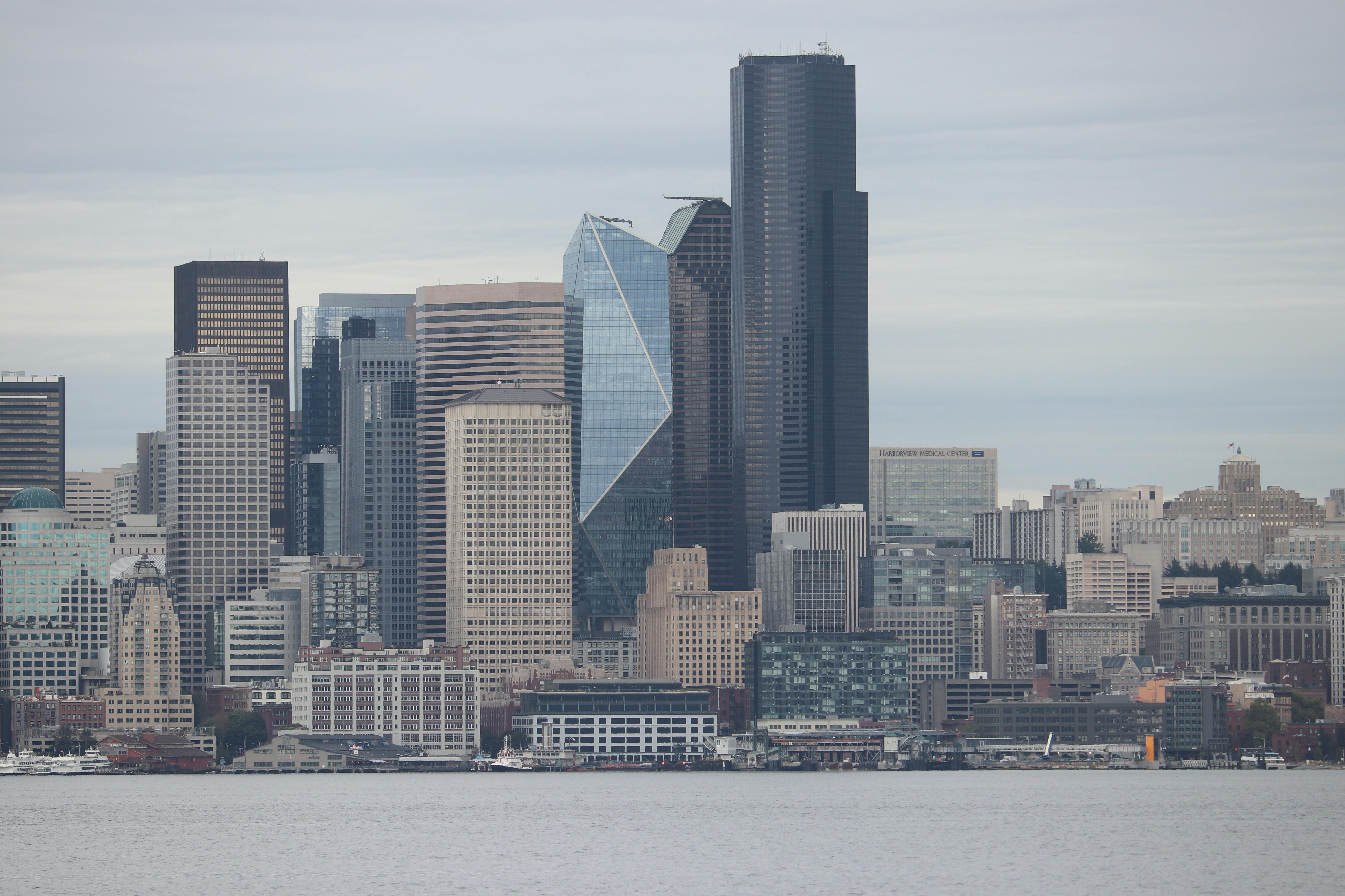 Seattle, WA city skyline wallpaper, 6000x4000